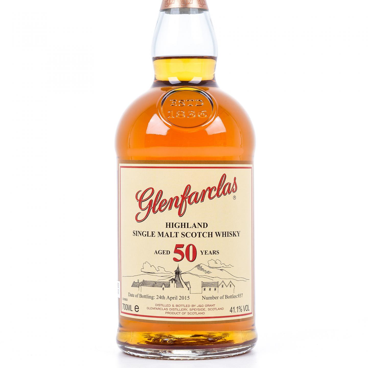 Glenfarclas 格兰花格 50年 2015 礼盒 700ml