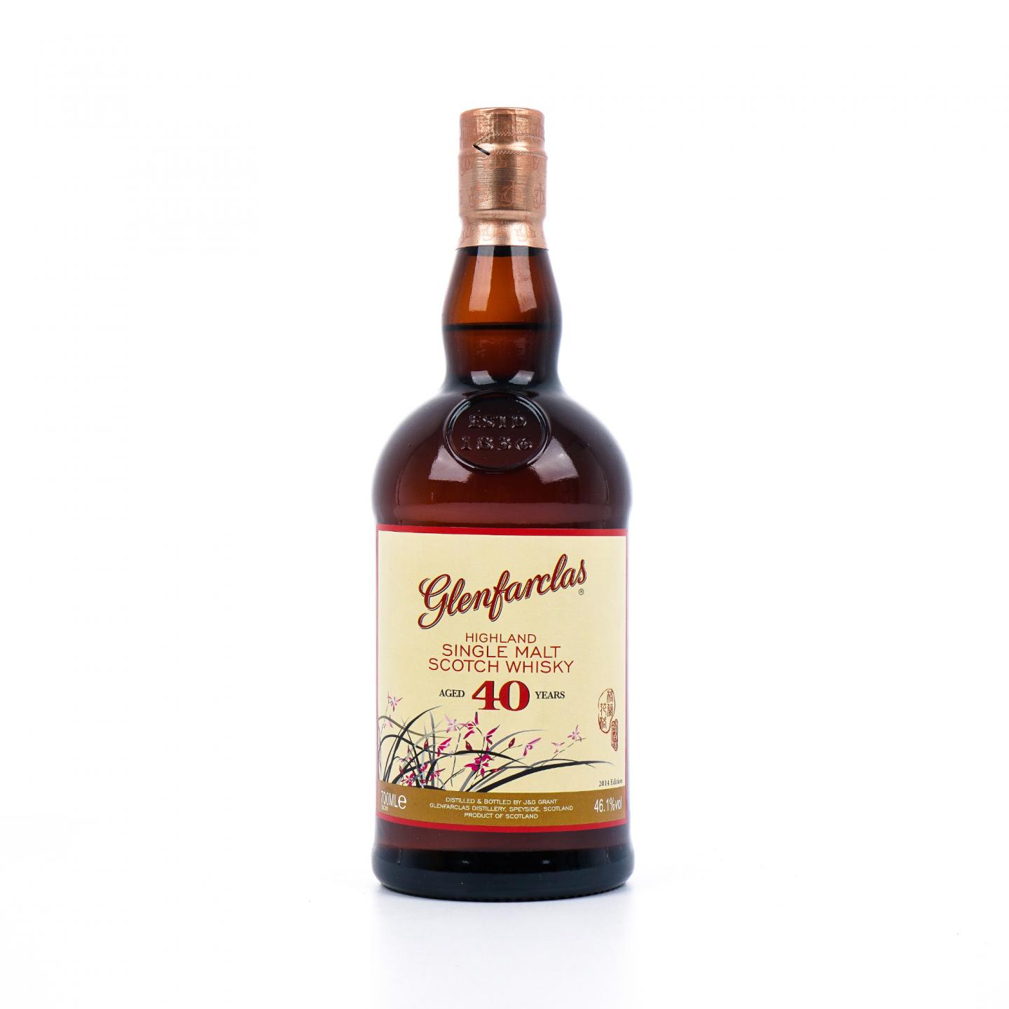 Glenfarclas 格兰花格 40年 2014 兰花