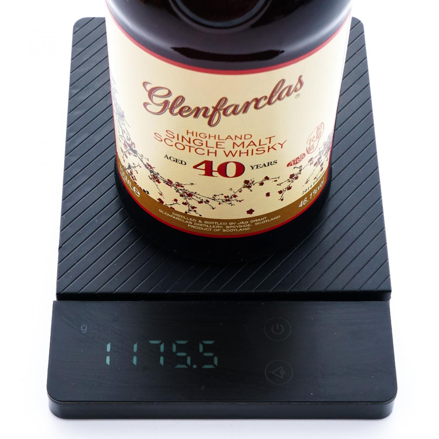 Glenfarclas 格兰花格 40年 2014 梅花 46.1%