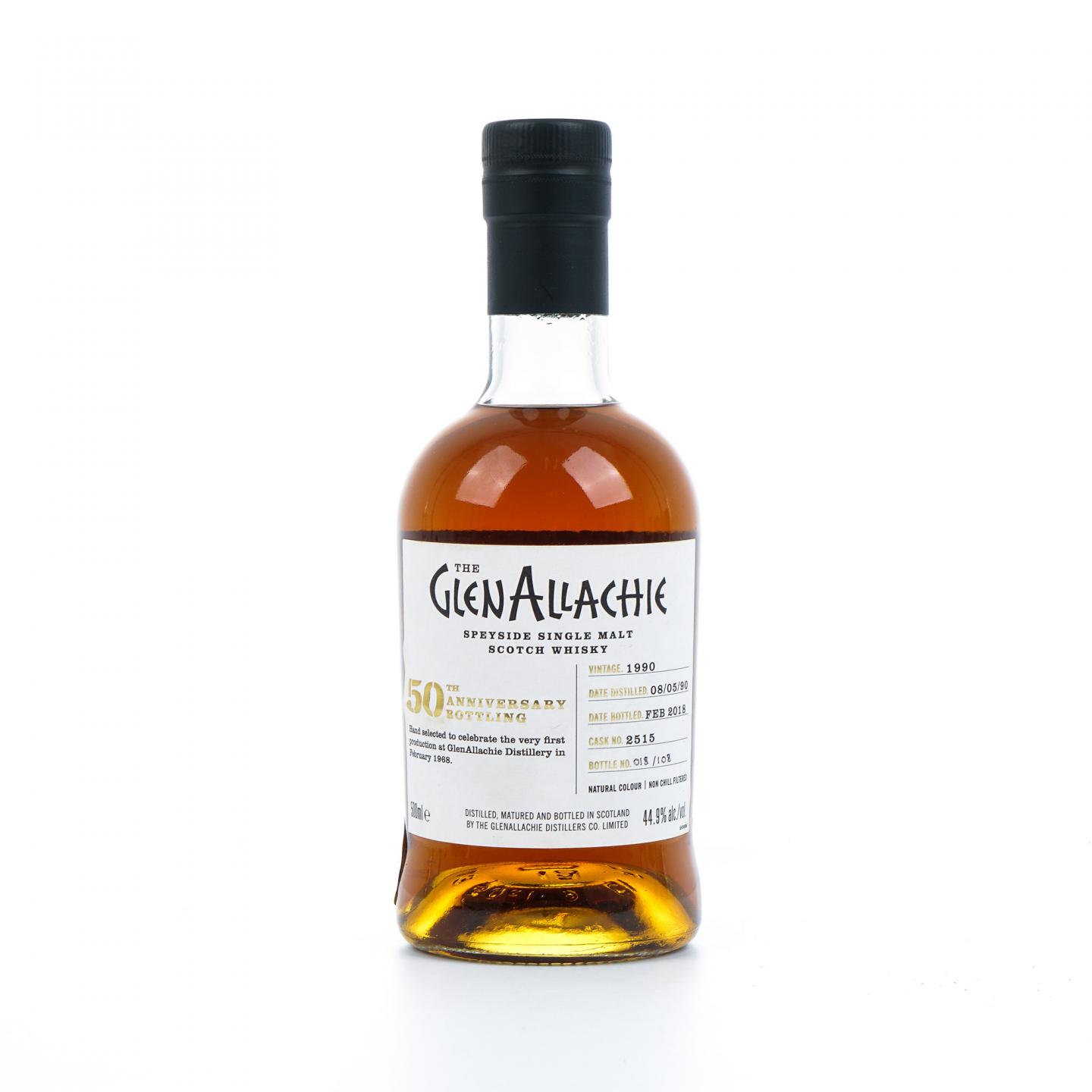 Glenallachie 格兰纳里奇 1990-2018 50周年纪念 #2515 500ml