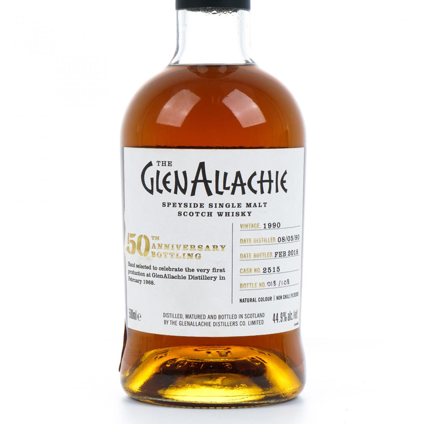 Glenallachie 格兰纳里奇 1990-2018 50周年纪念 #2515 500ml
