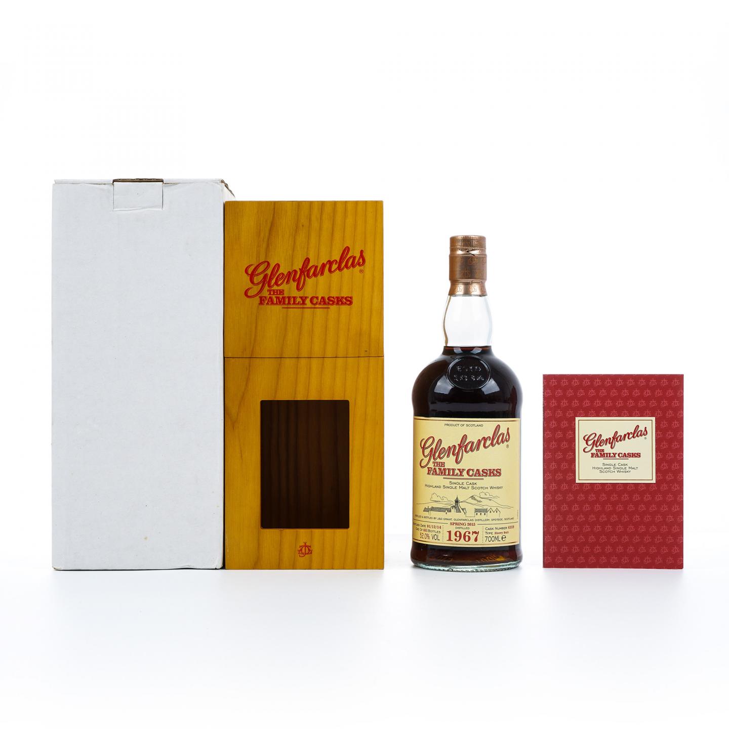 Glenfarclas 格兰花格 1967-2014 家族桶#6359 雪莉桶 礼盒