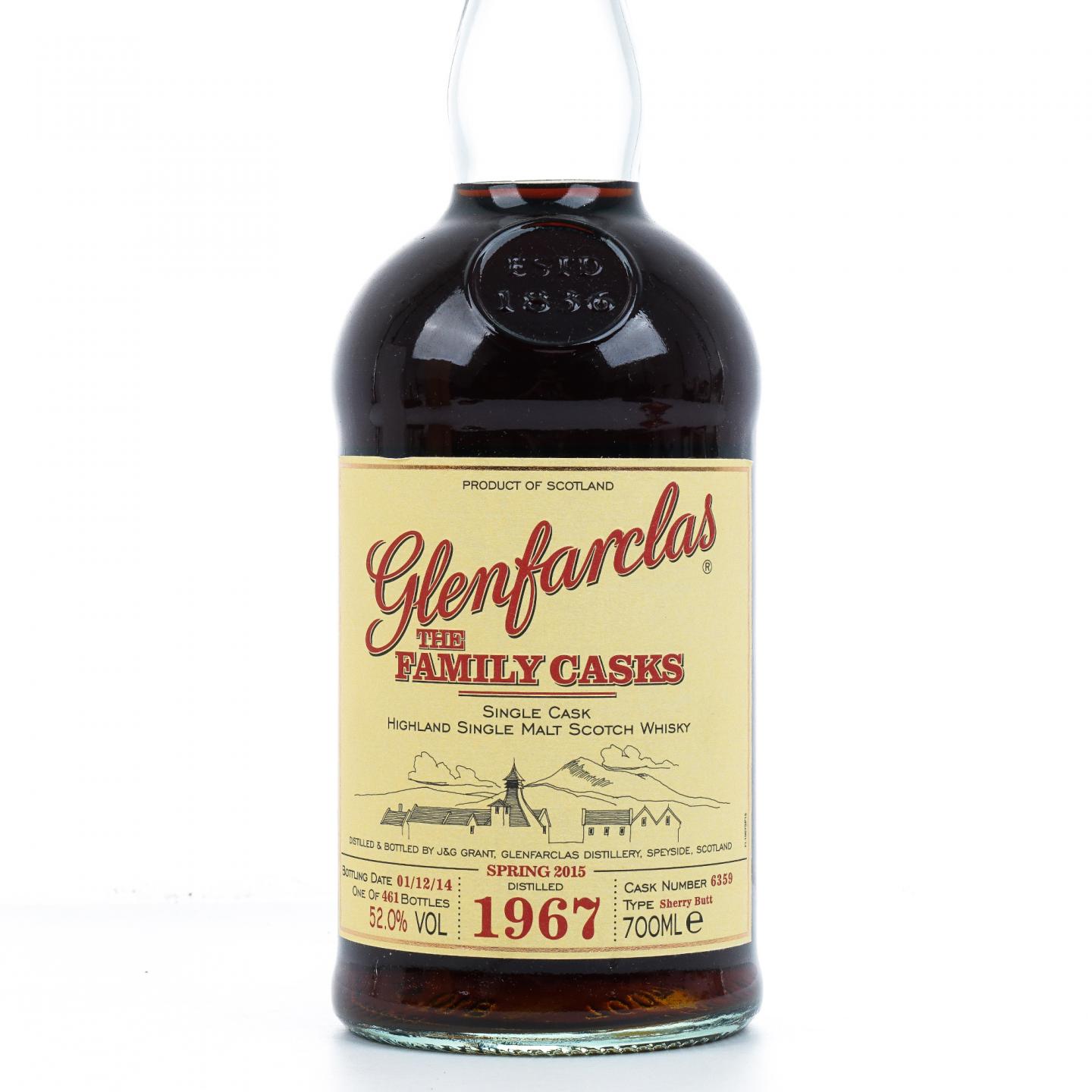 Glenfarclas 格兰花格 1967-2014 家族桶#6359 雪莉桶 礼盒