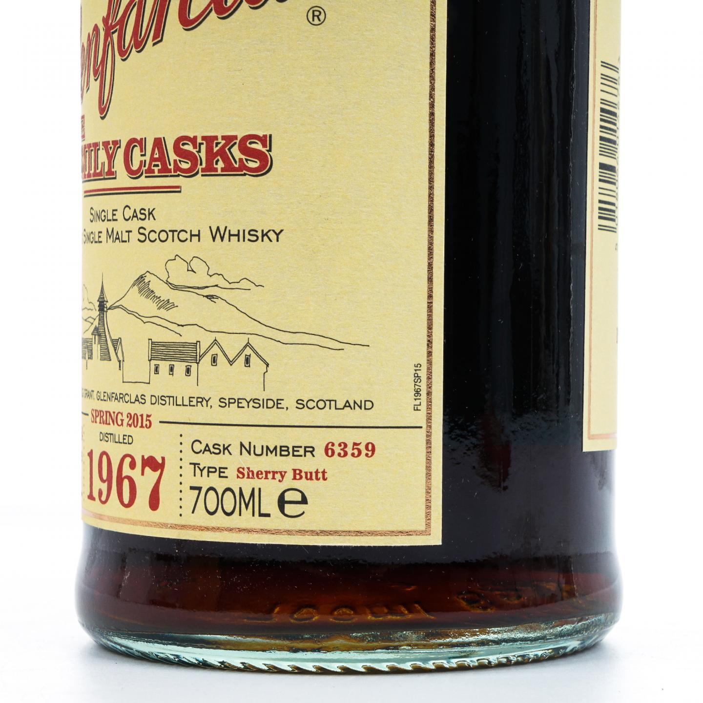 Glenfarclas 格兰花格 1967-2014 家族桶#6359 雪莉桶 礼盒
