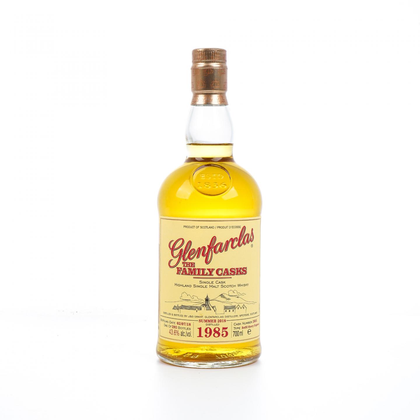Glenfarclas 格兰花格 1985-2018 家族桶 雪莉单桶#2601