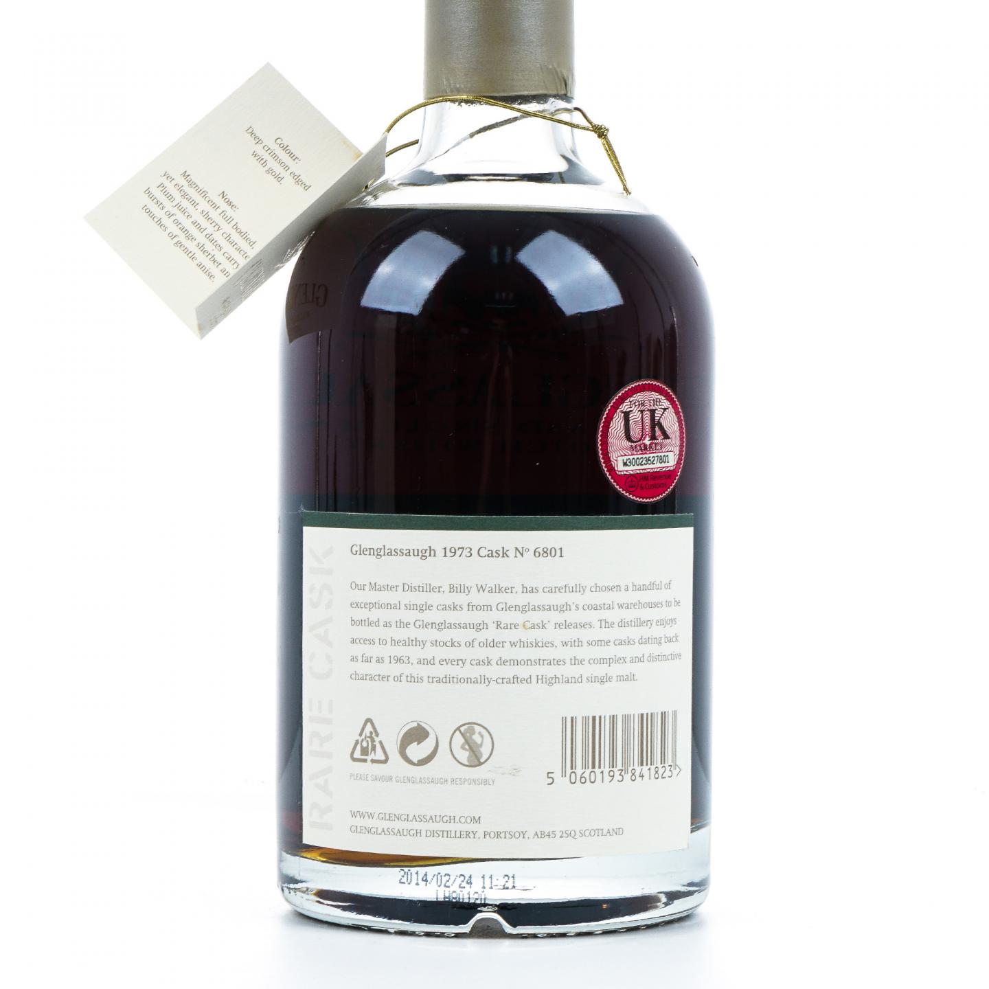 Glenglassaugh 格兰格拉索 40年 1973-2014 雪莉桶后熟