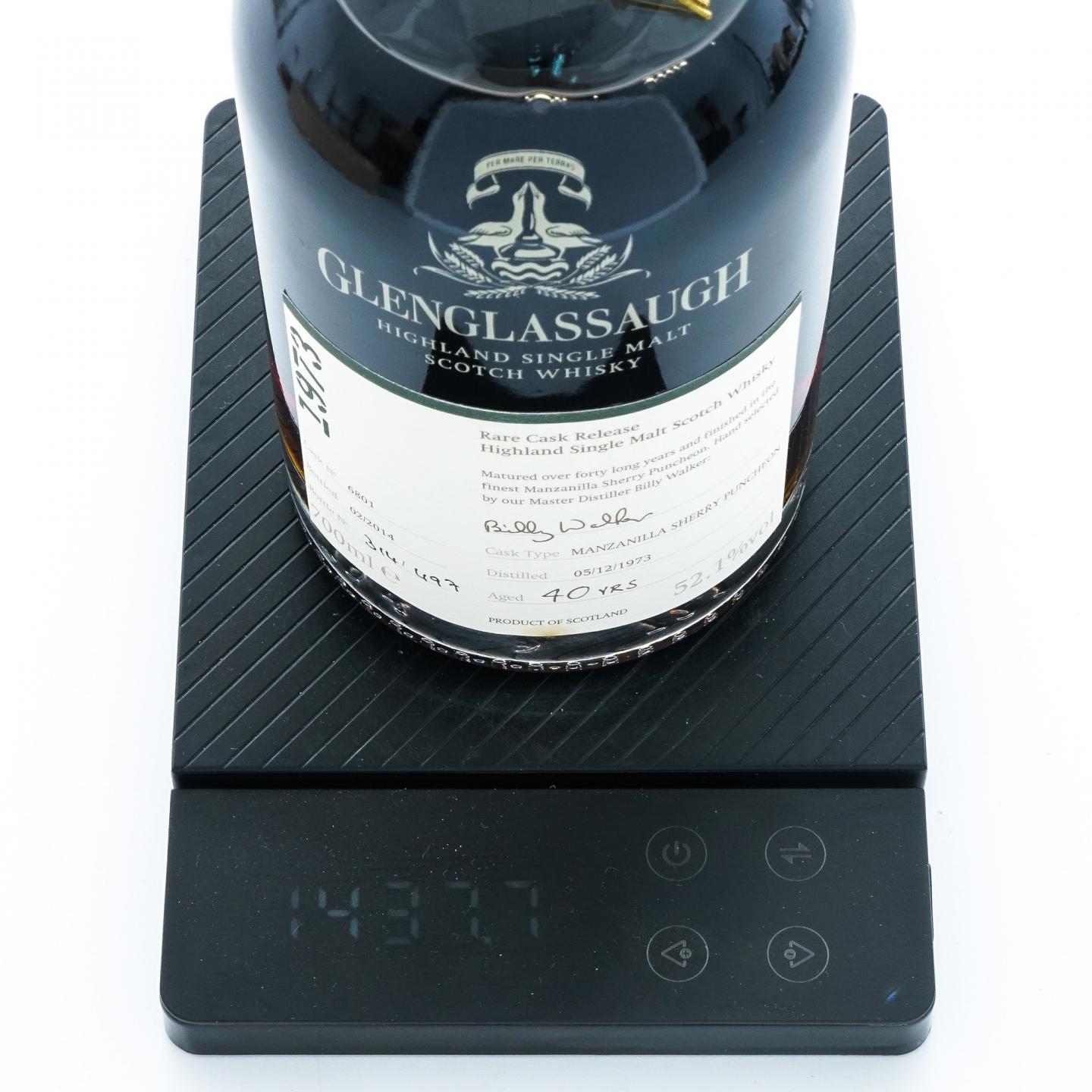 Glenglassaugh 格兰格拉索 40年 1973-2014 雪莉桶后熟