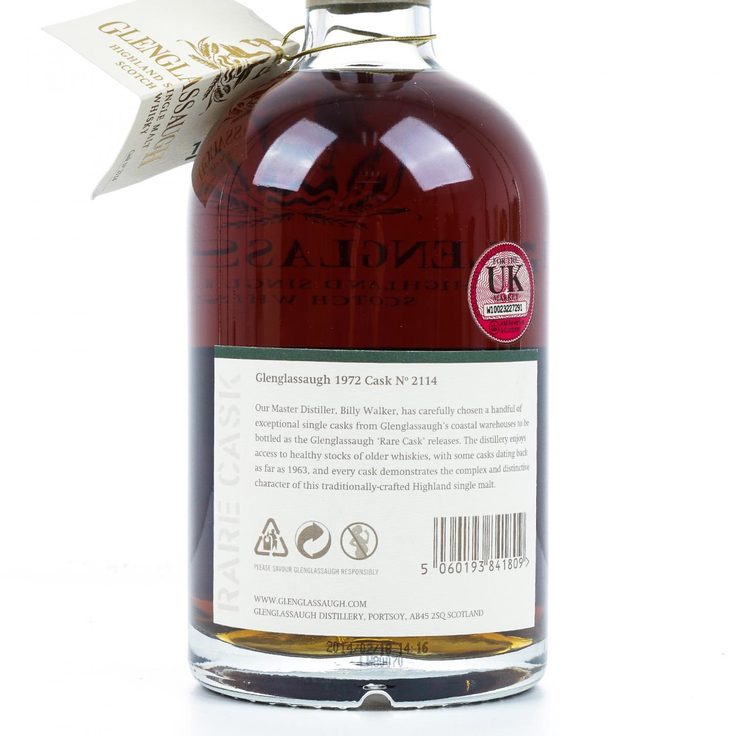 Glenglassaugh 格兰格拉索 41年 1972-2014 雪莉桶#2114