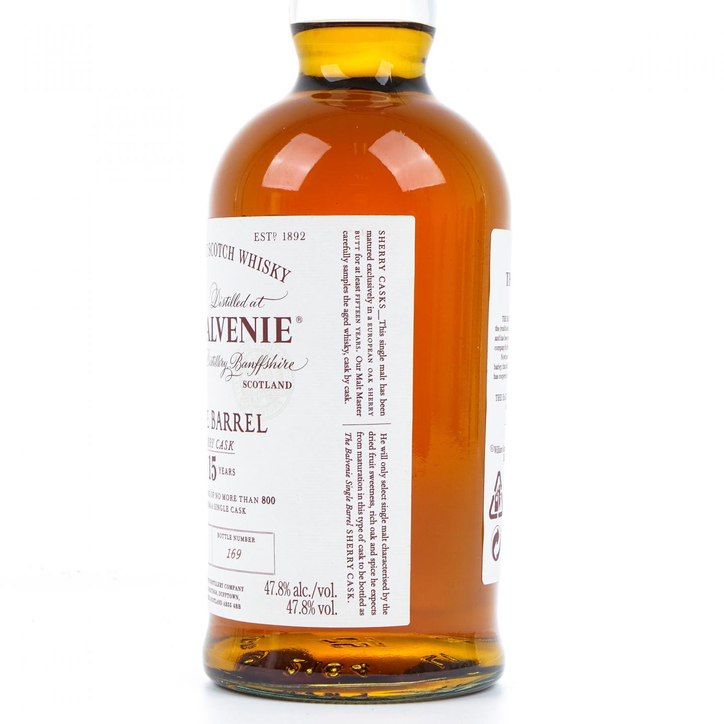 Balvenie 百富 15年 雪莉单桶#4258