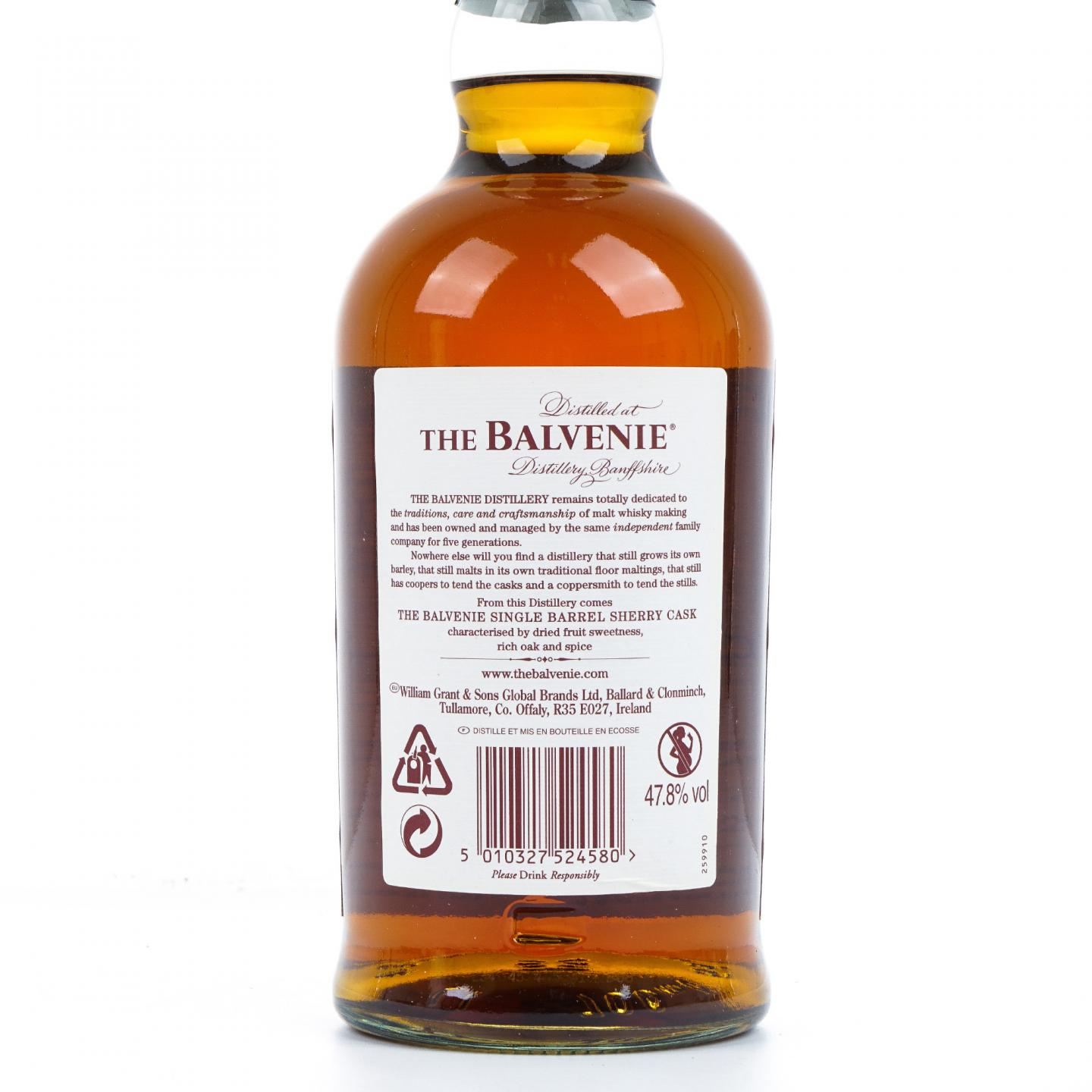 Balvenie 百富 15年 雪莉单桶#4258