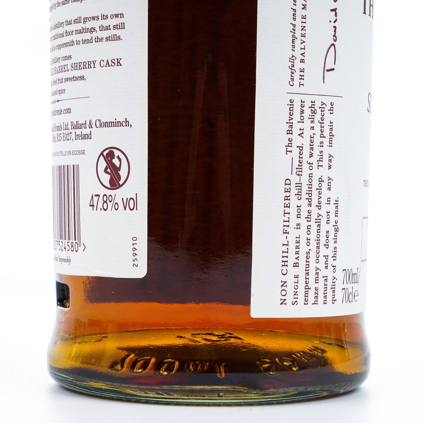 Balvenie 百富 15年 雪莉单桶#4258