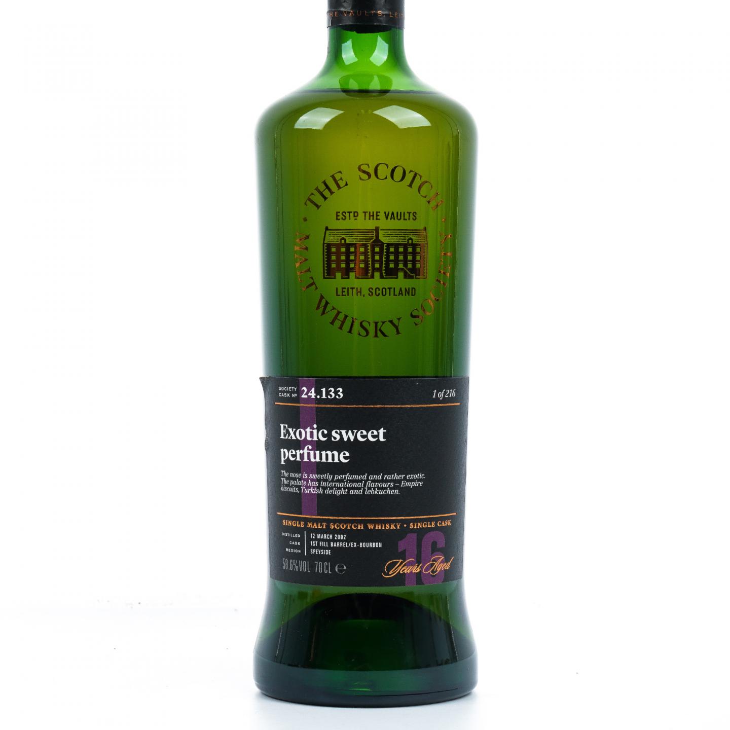 SMWS 24.133 麦卡伦 16年 2002