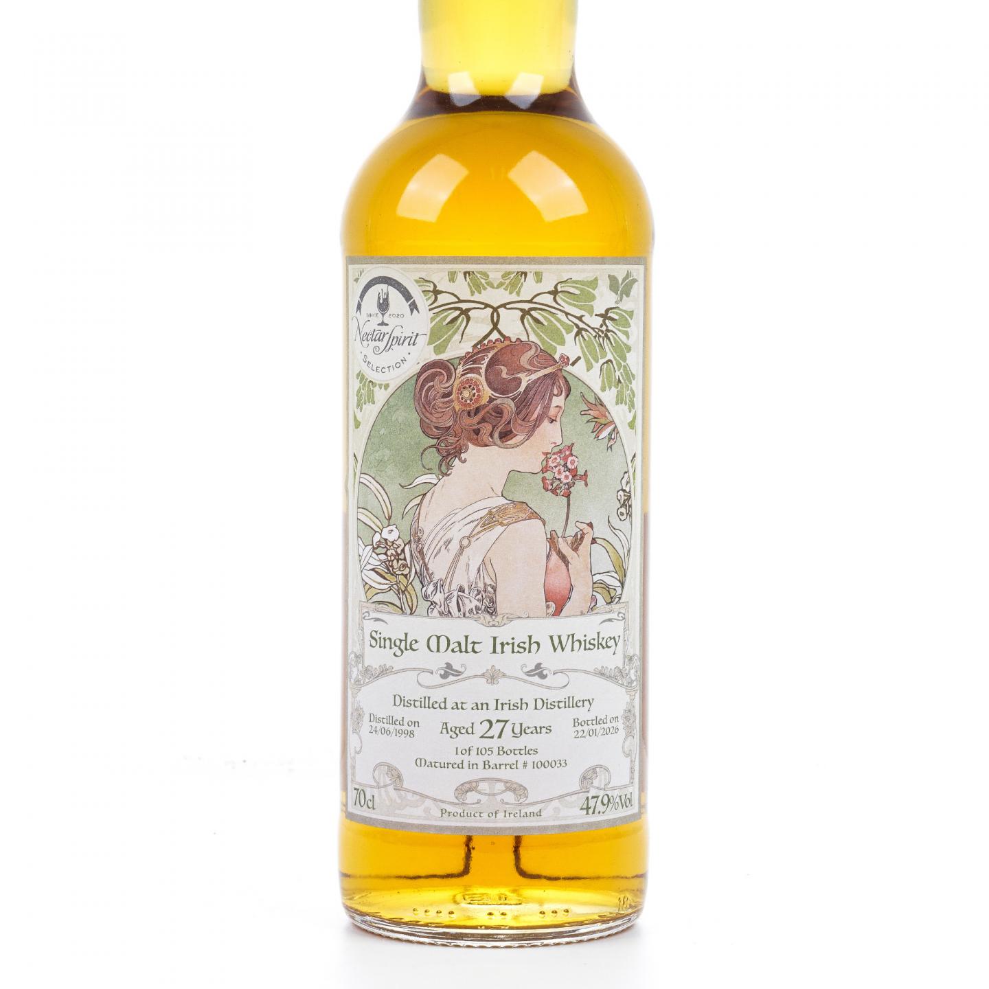 Irish 爱尔兰威士忌 27年 1998-2026 NSpS