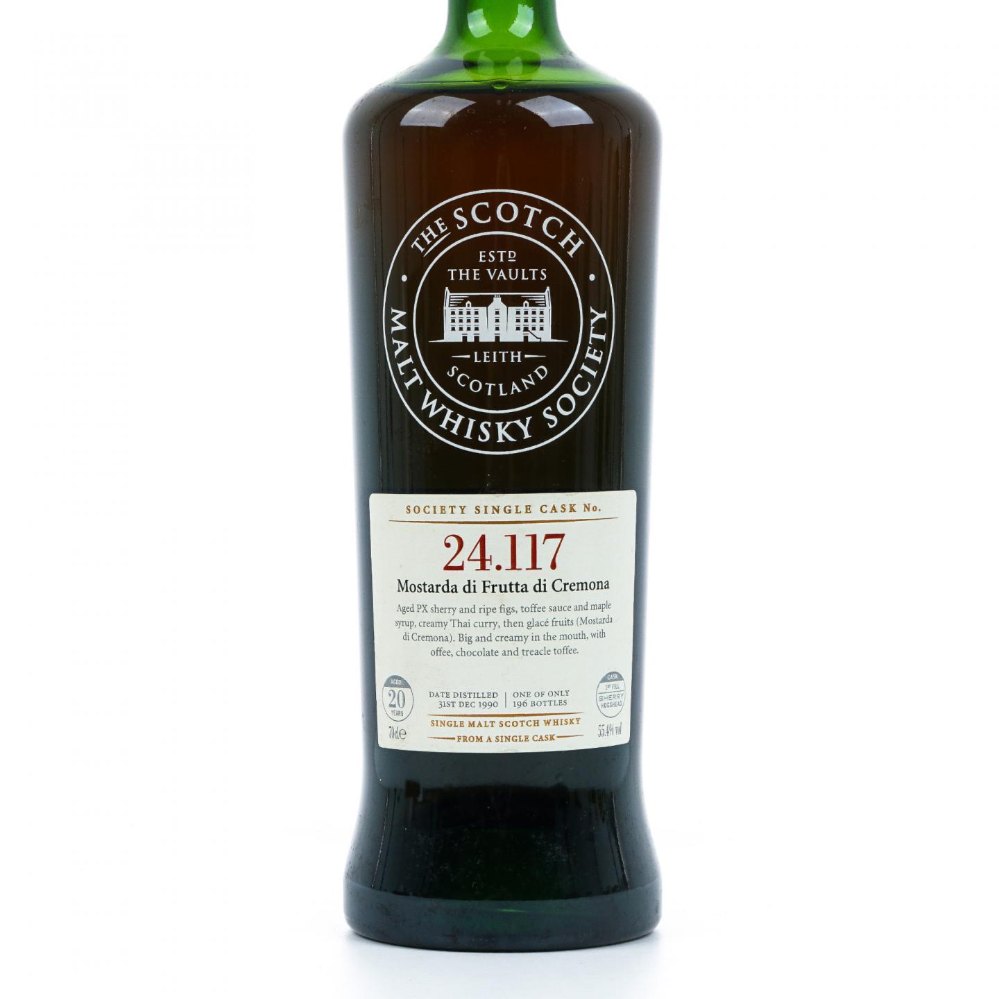 SMWS 24.117 麦卡伦 20年 1990-2011 雪莉单桶