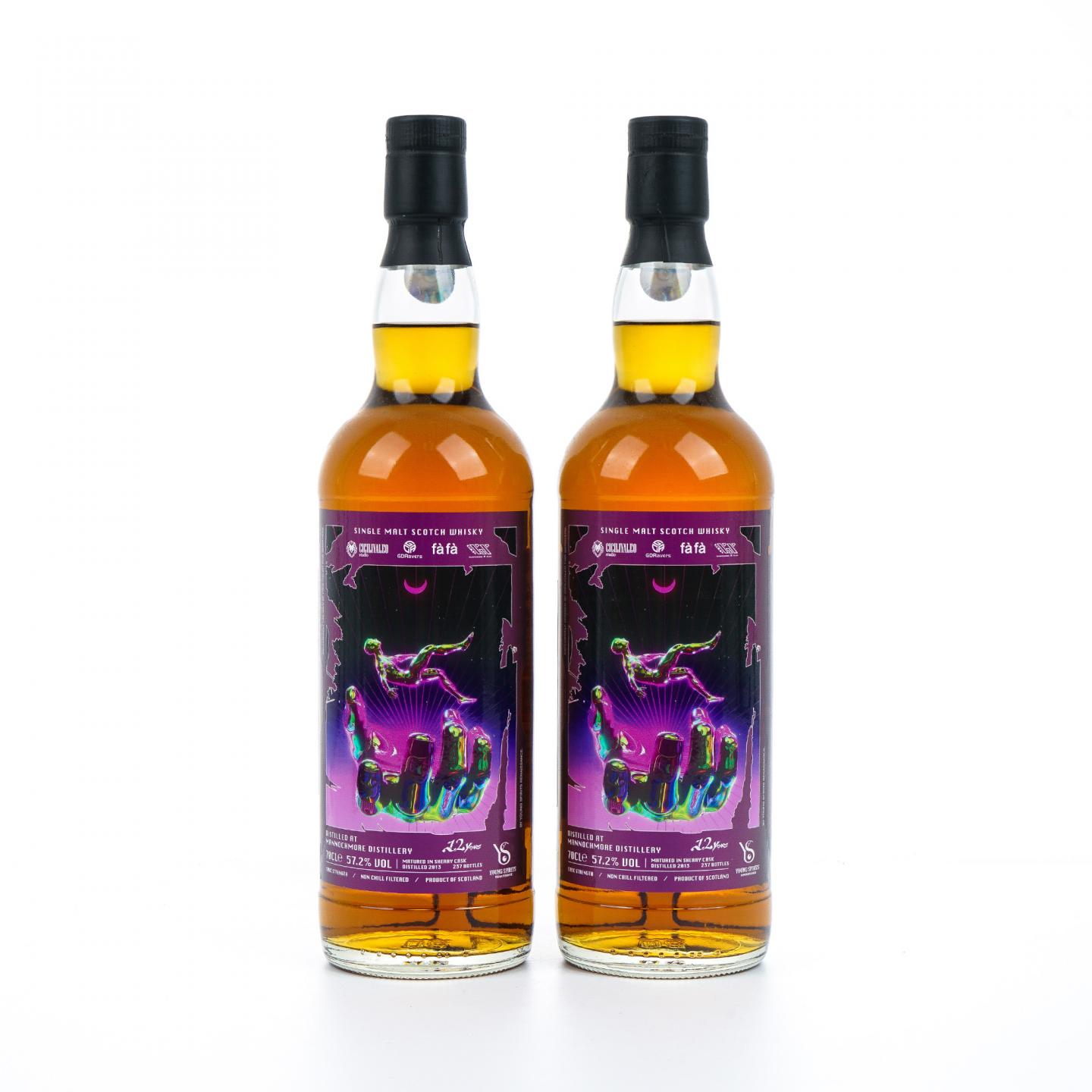 Mannochmore 曼洛克摩 12年 2013 雪莉单桶 2瓶组