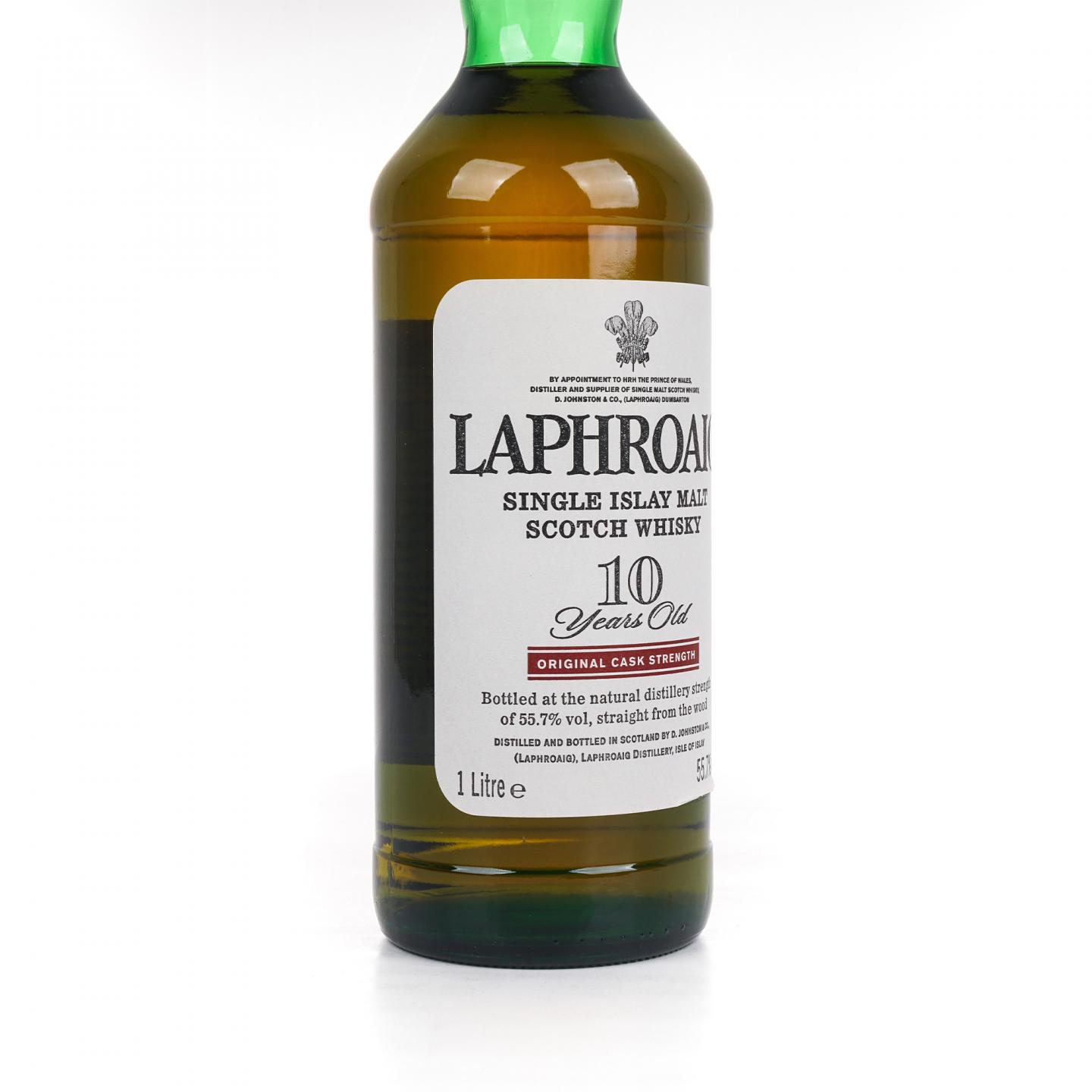 Laphroaig 拉弗格 10年 桶强 小红标 55.7% 1升装