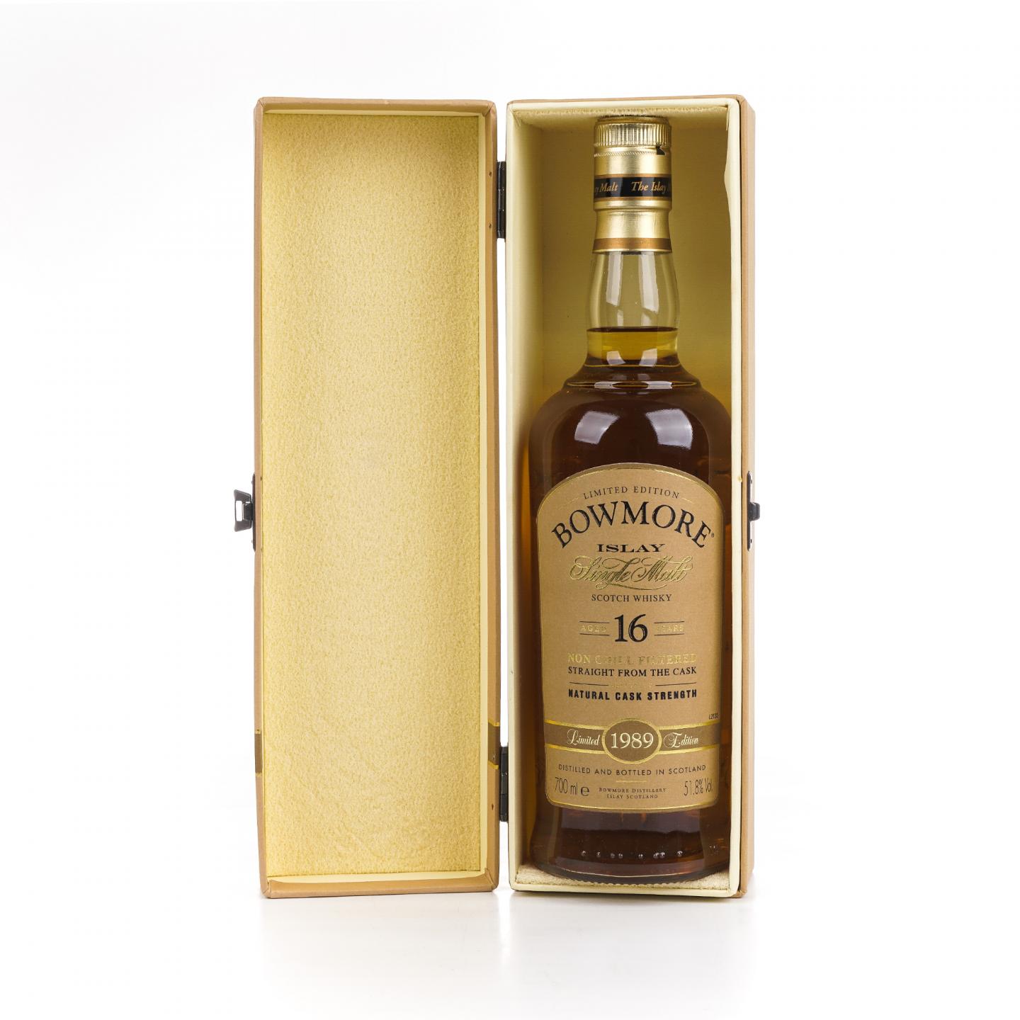 Bowmore 波摩 16年 1989 波本风味桶 桶强
