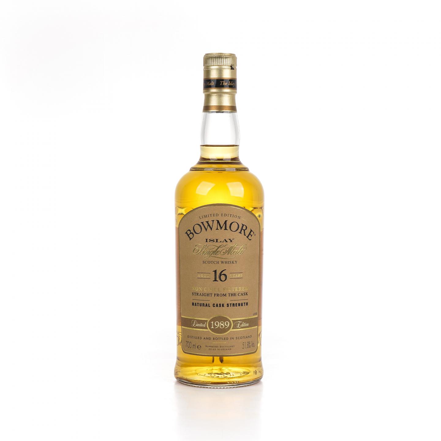 Bowmore 波摩 16年 1989 波本风味桶 桶强