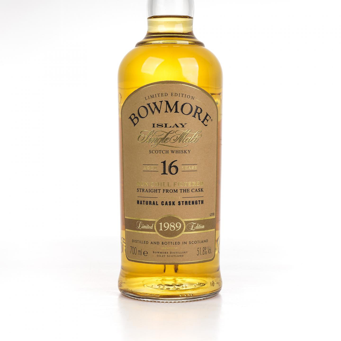 Bowmore 波摩 16年 1989 波本风味桶 桶强