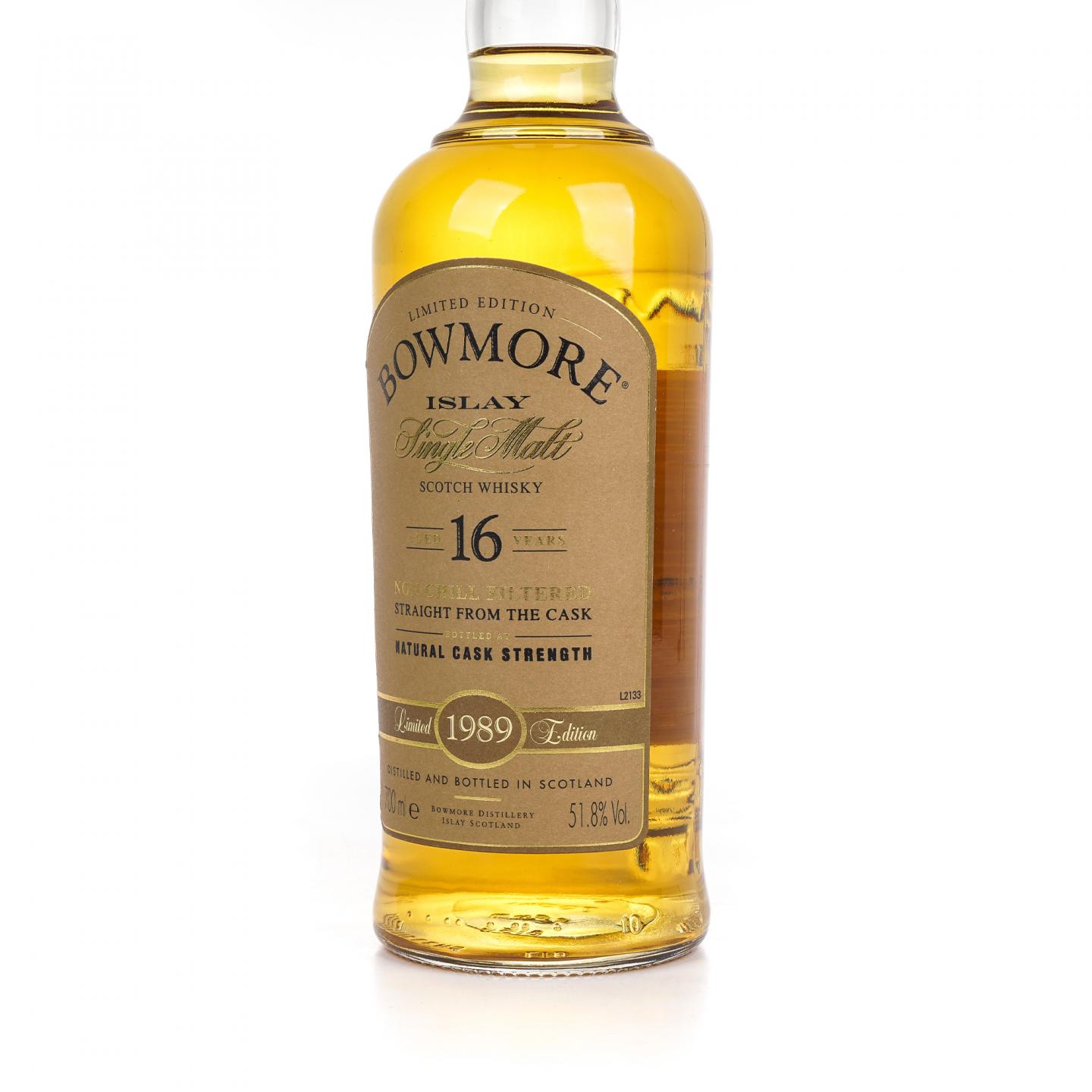 Bowmore 波摩 16年 1989 波本风味桶 桶强