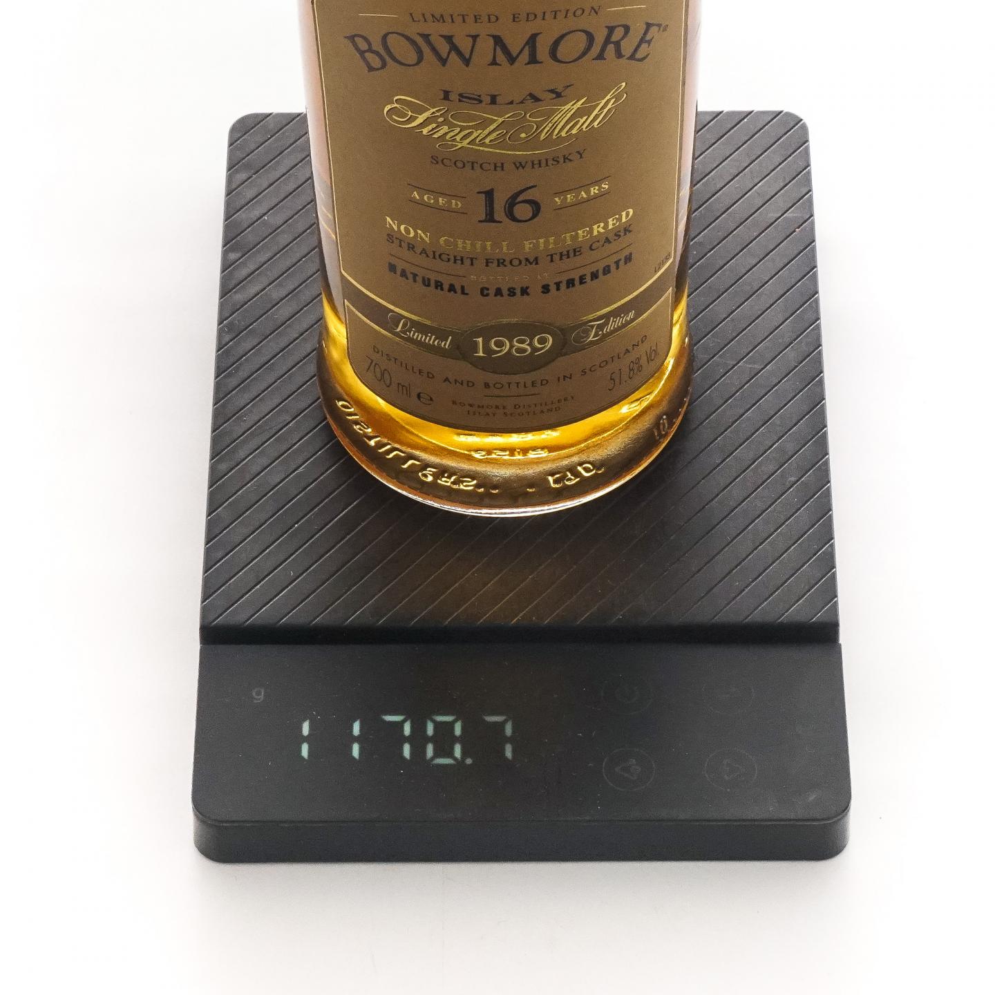 Bowmore 波摩 16年 1989 波本风味桶 桶强