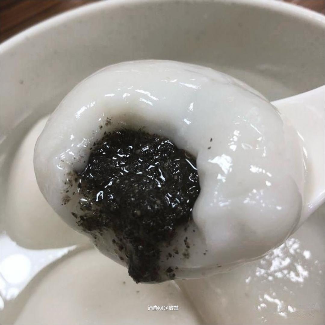 花生和黑芝麻馅儿的才是经典