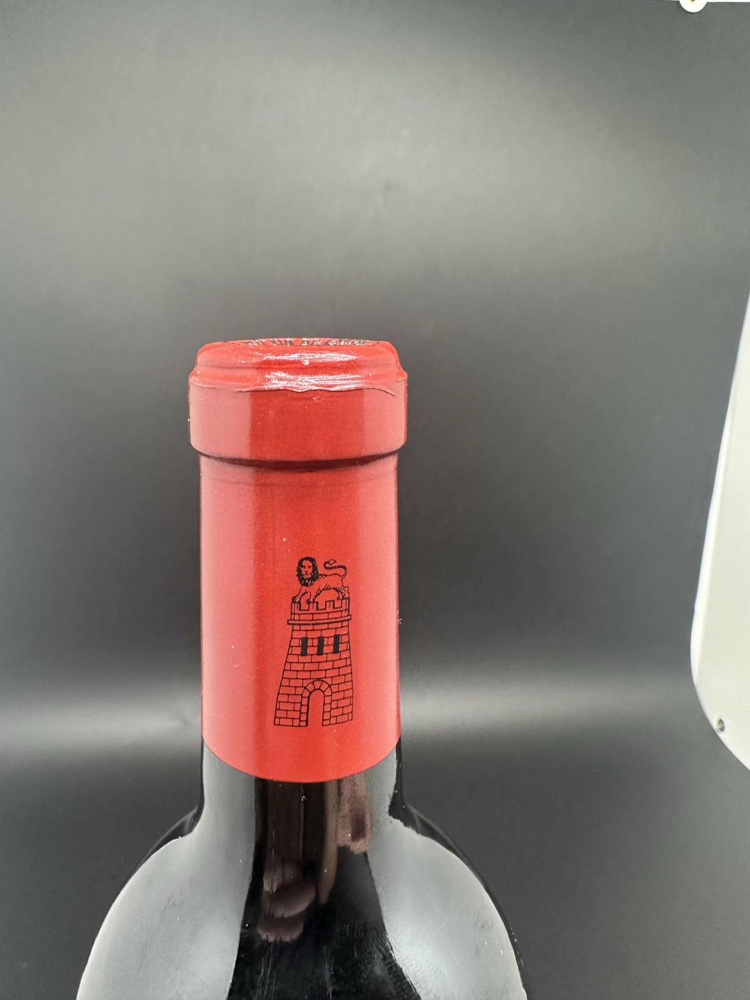 瑕疵2007拉图城堡 背标胶印明显