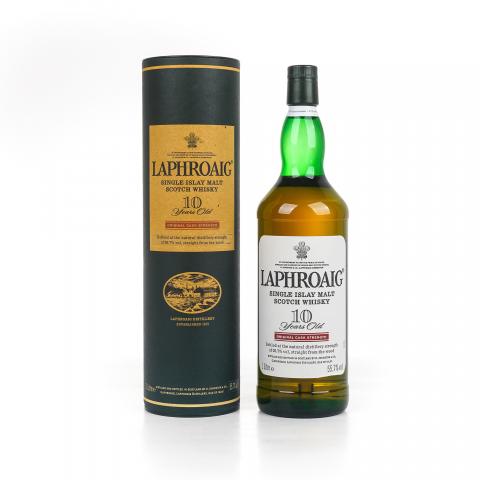Laphroaig 拉弗格 10年 桶强 小红标 55.7% 1升装