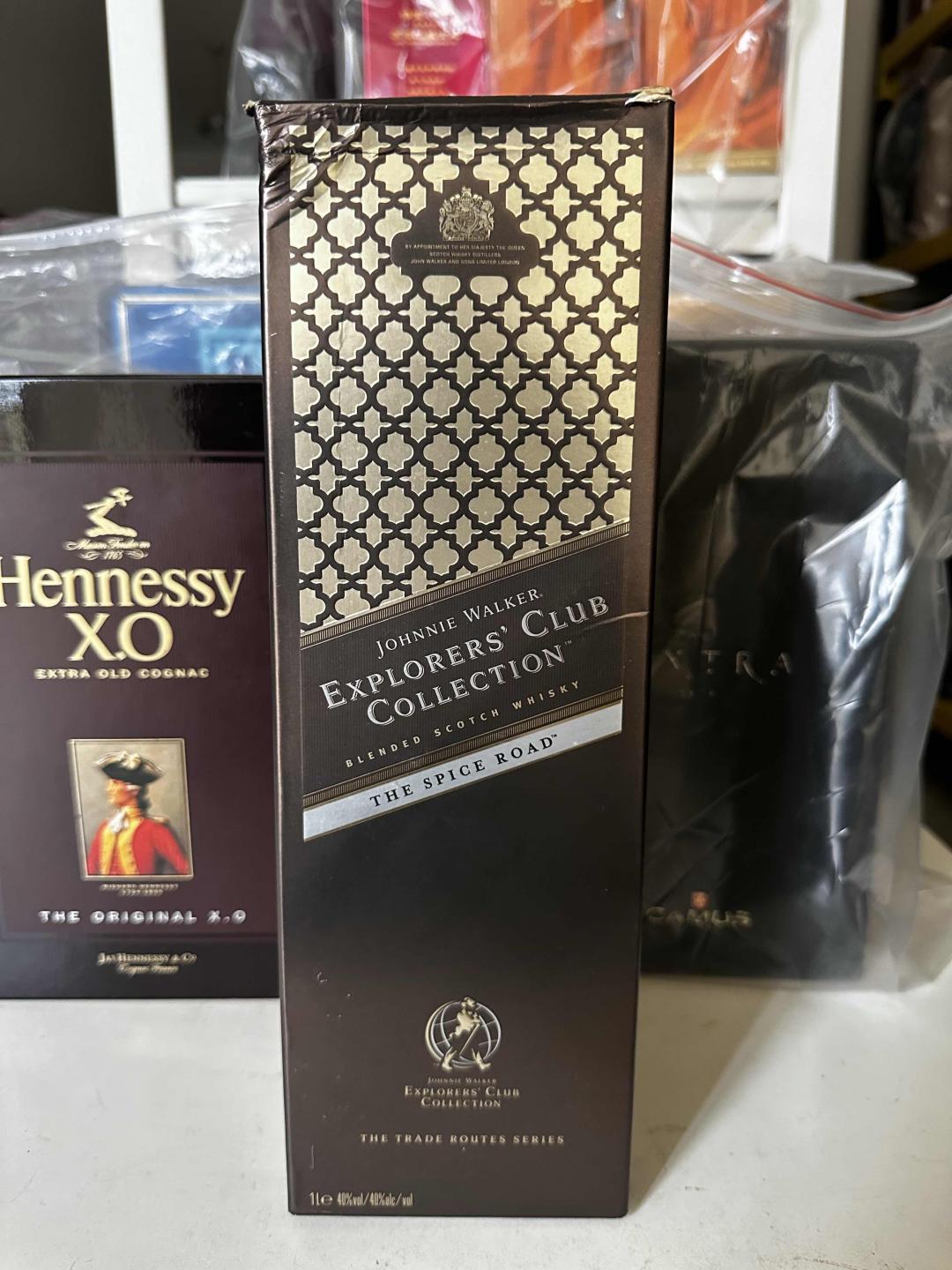 【绝版停产老酒】尊尼获加探索者俱乐部香料之路 1000ML