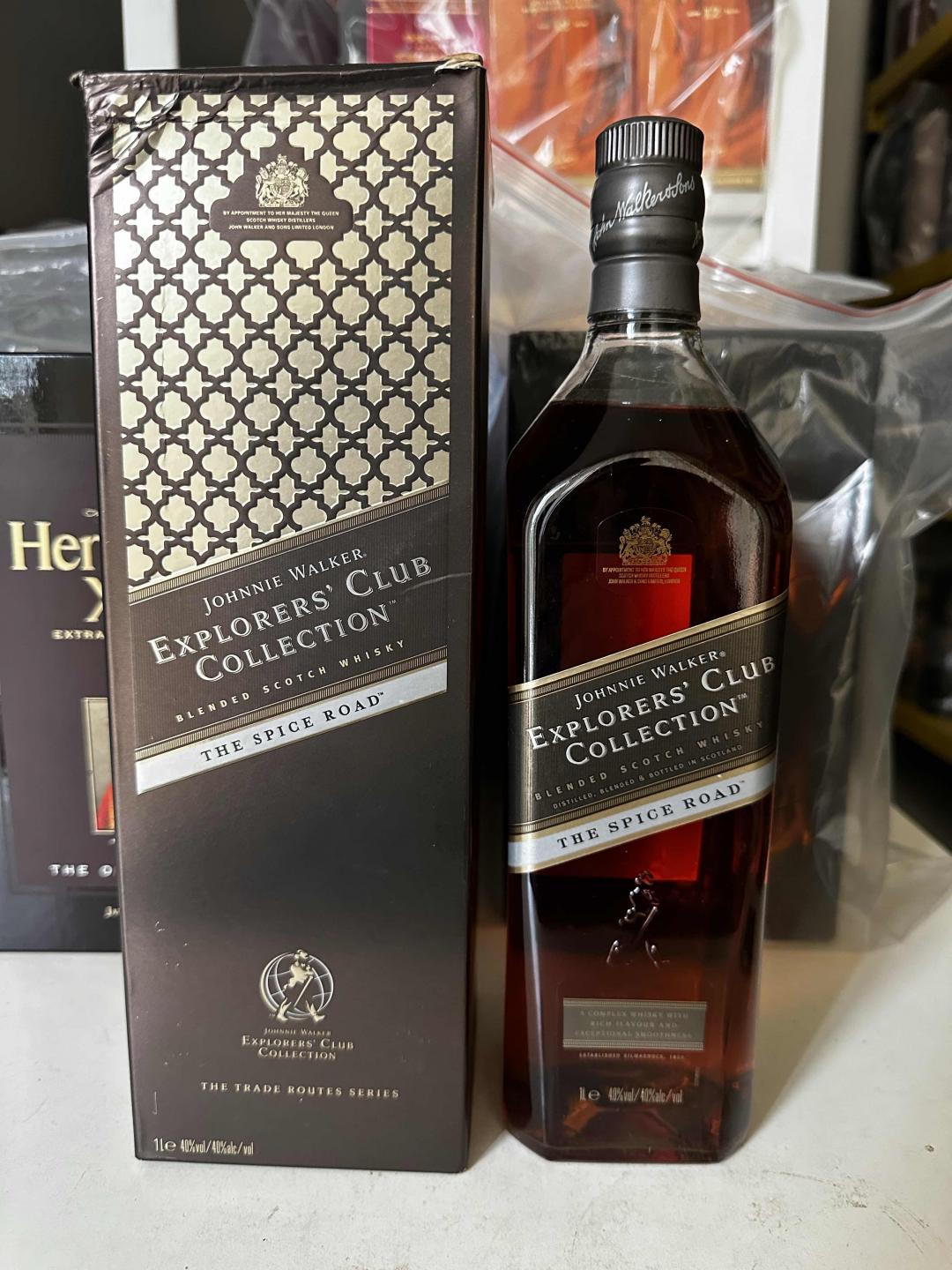 【绝版停产老酒】尊尼获加探索者俱乐部香料之路 1000ML
