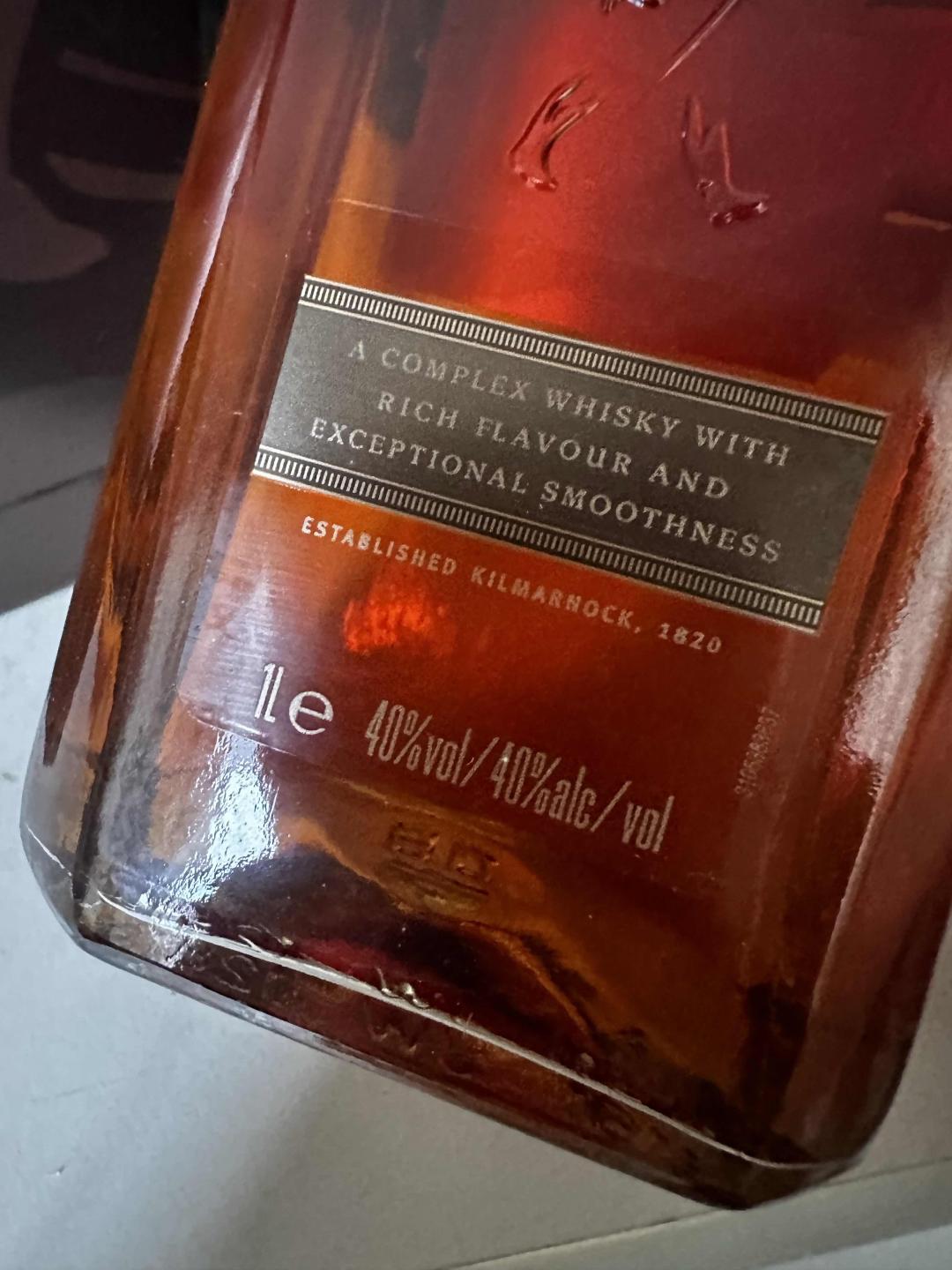 【绝版停产老酒】尊尼获加探索者俱乐部香料之路 1000ML