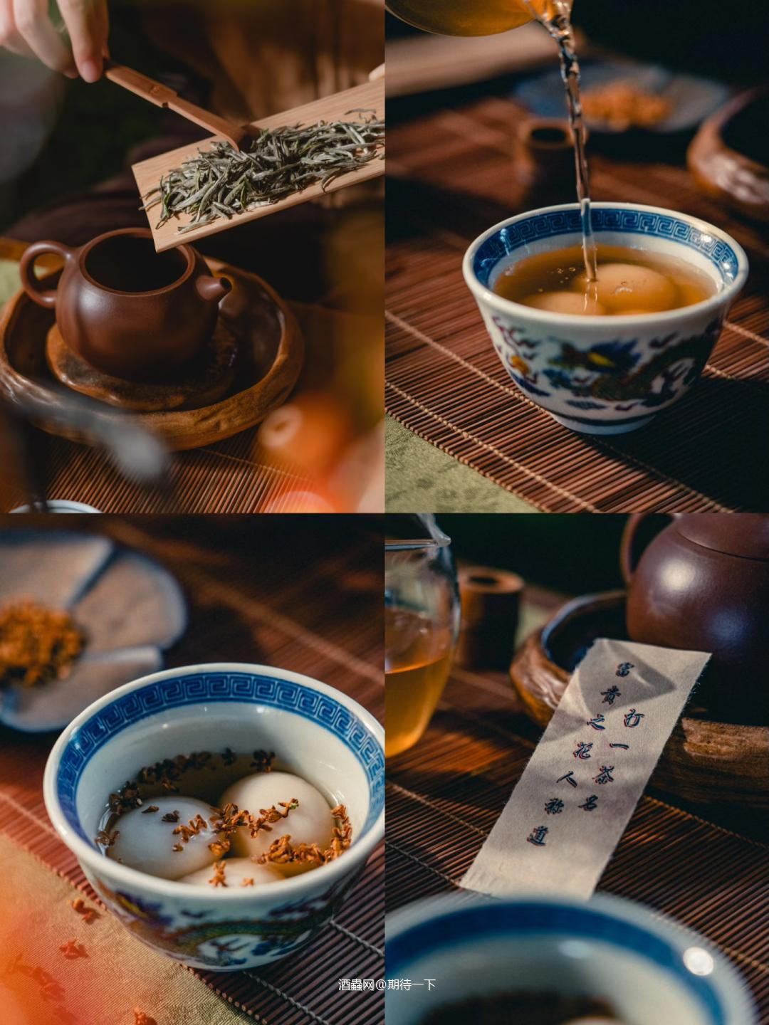 传统惬意的一天