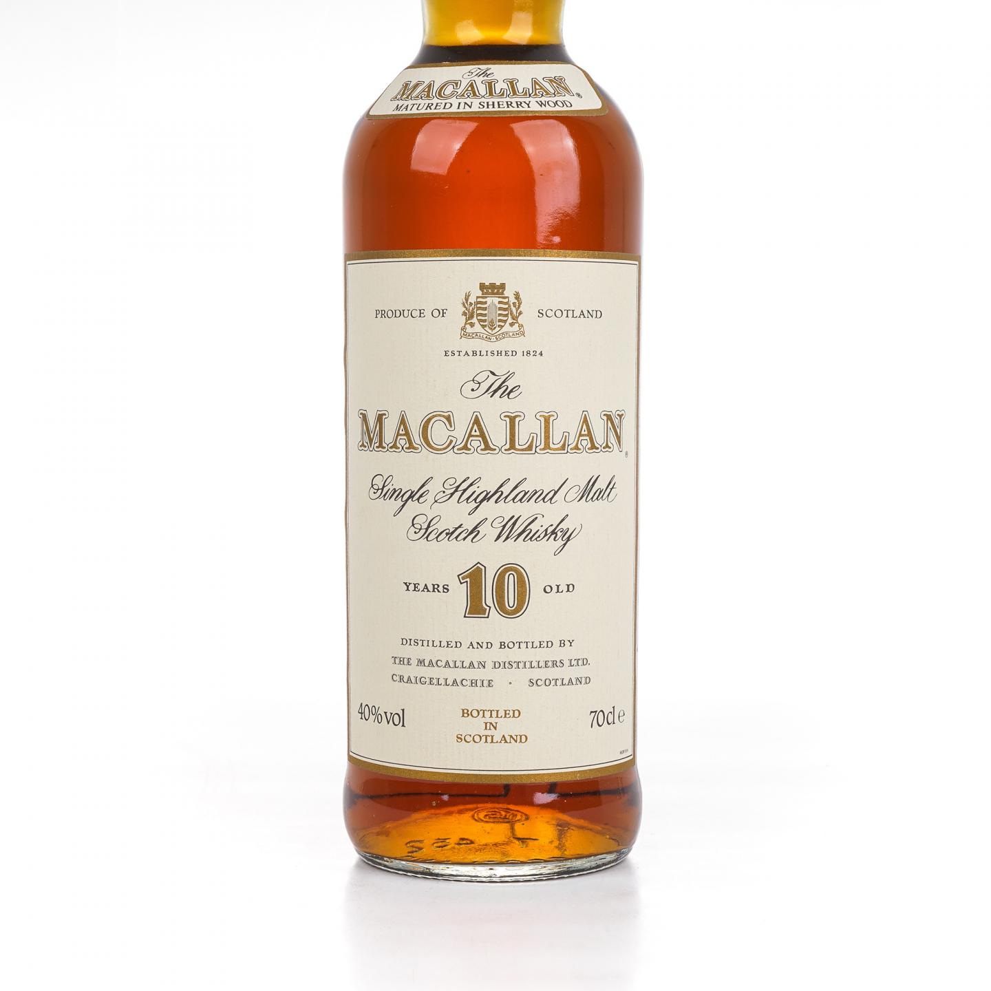 Macallan 麦卡伦 10年 雪莉桶 绿庄园版 700ml