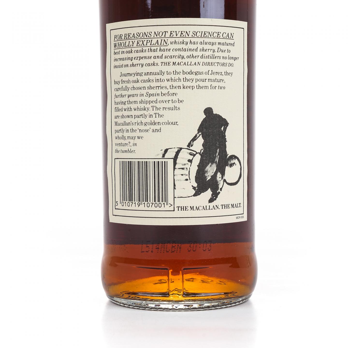 Macallan 麦卡伦 10年 雪莉桶 绿庄园版 700ml