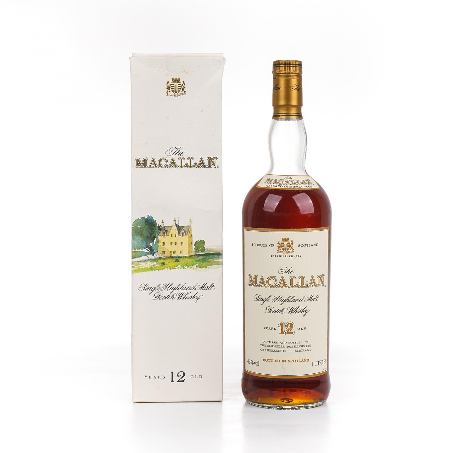 Macallan 麦卡伦 12年 雪莉桶 1L