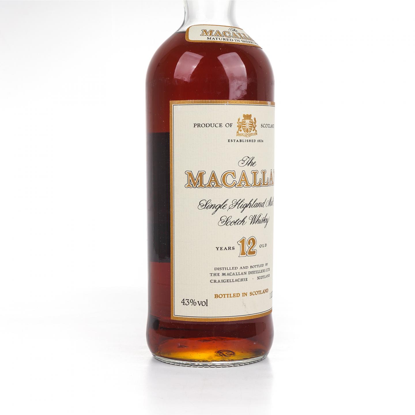 Macallan 麦卡伦 12年 雪莉桶 1L