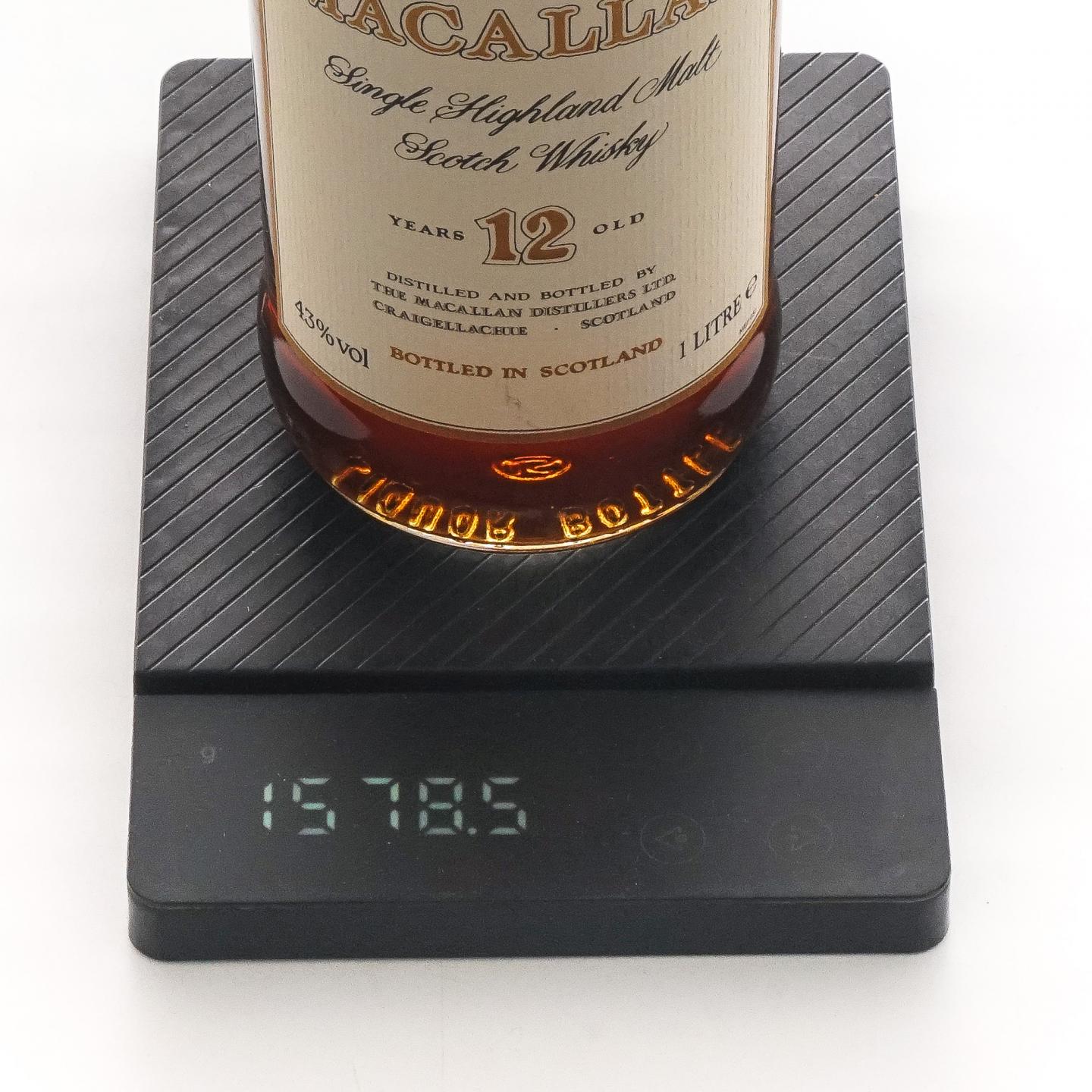Macallan 麦卡伦 12年 雪莉桶 1L