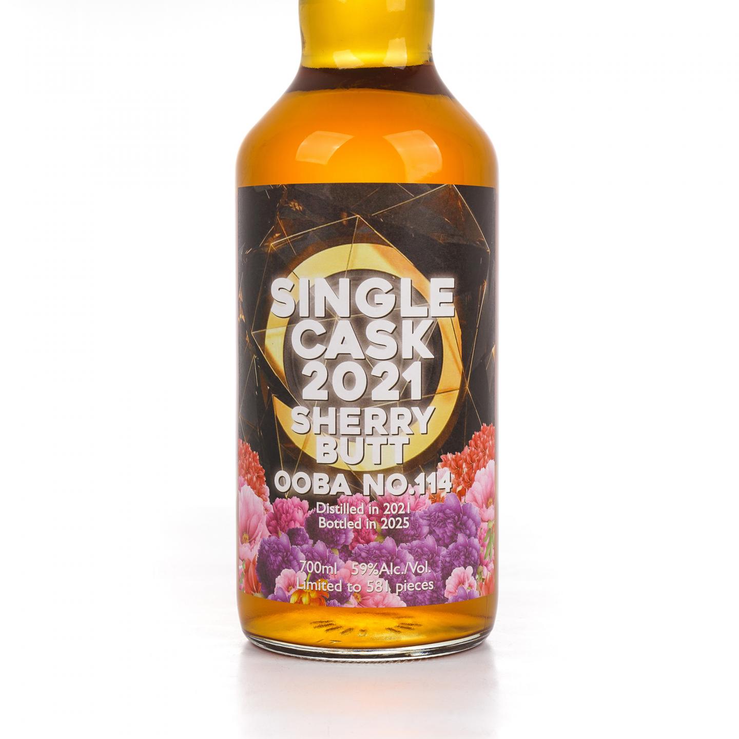 御岳蒸馏所 2021 雪莉单桶 OOBA No.114