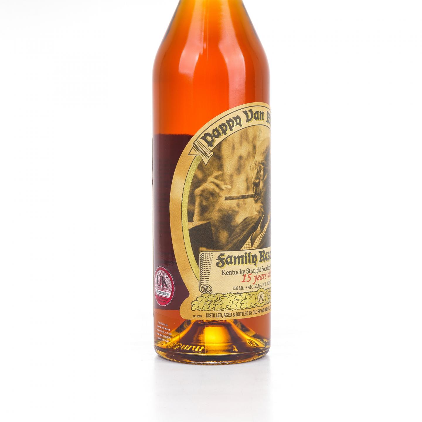 Pappy Van Winkle 15年 美国波本威士忌 750ml