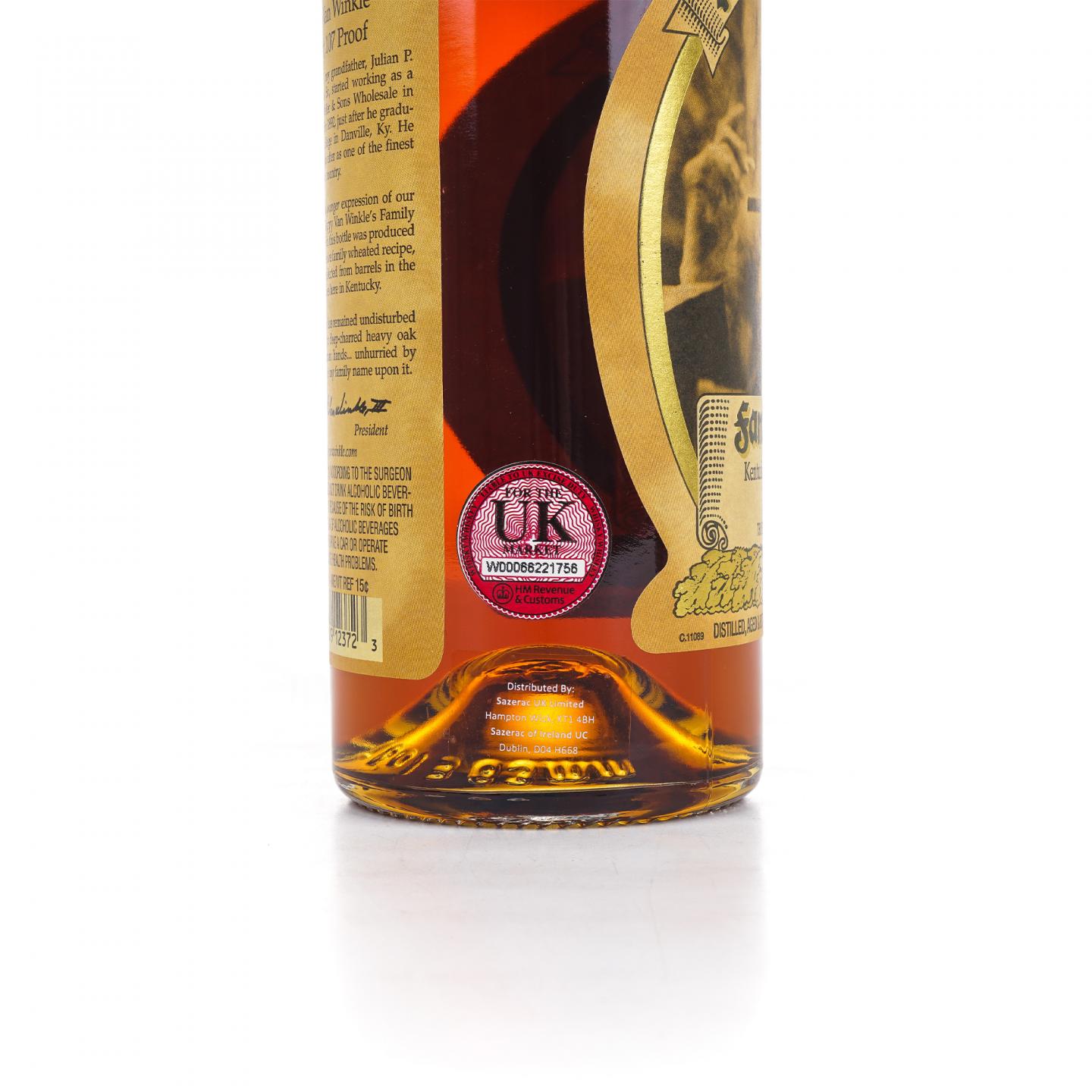 Pappy Van Winkle 15年 美国波本威士忌 750ml