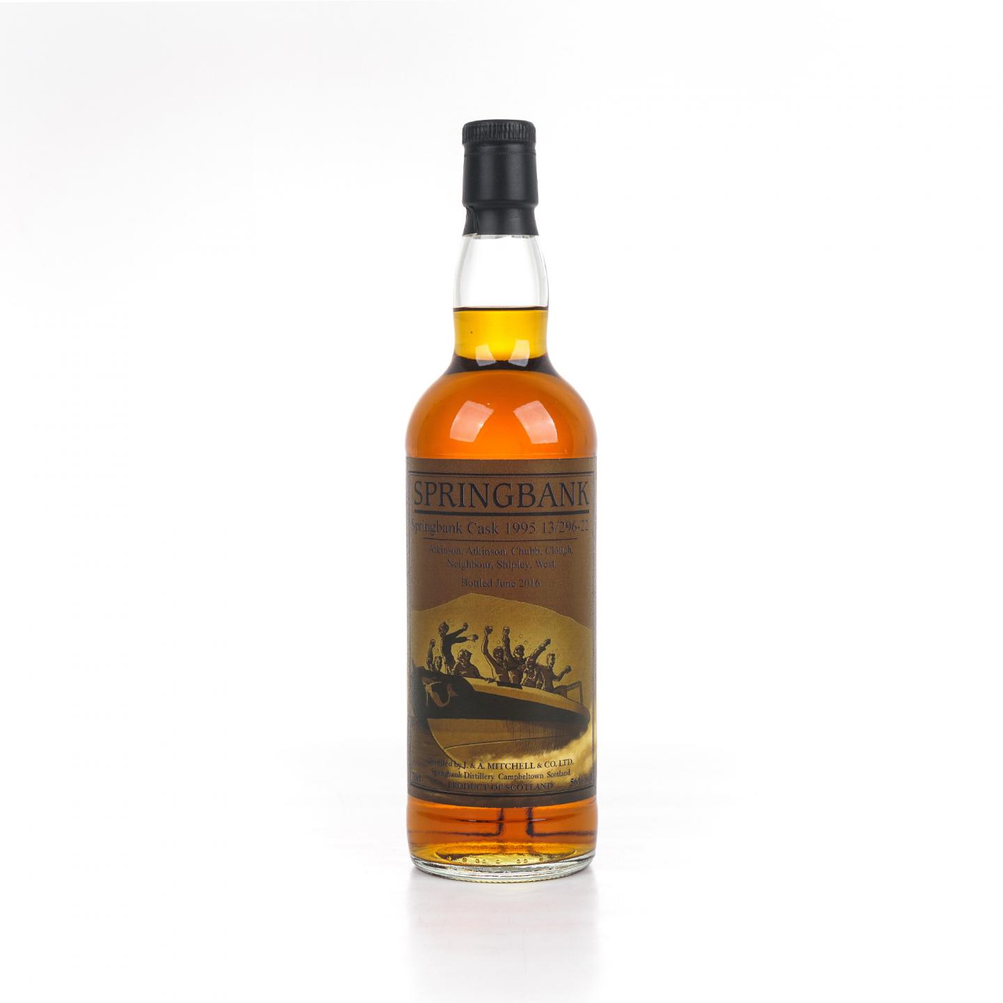 Springbank 云顶 1995-2016 私人桶#13/296-22