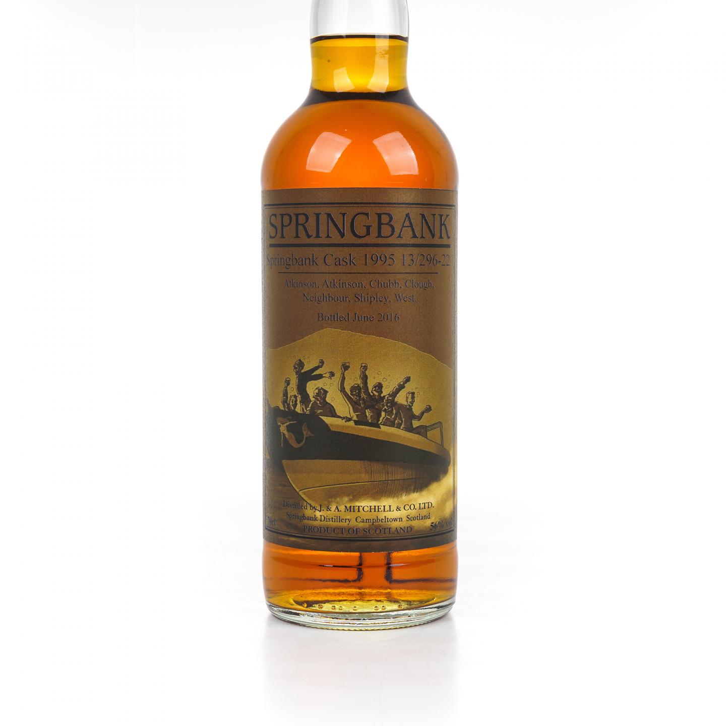 Springbank 云顶 1995-2016 私人桶#13/296-22