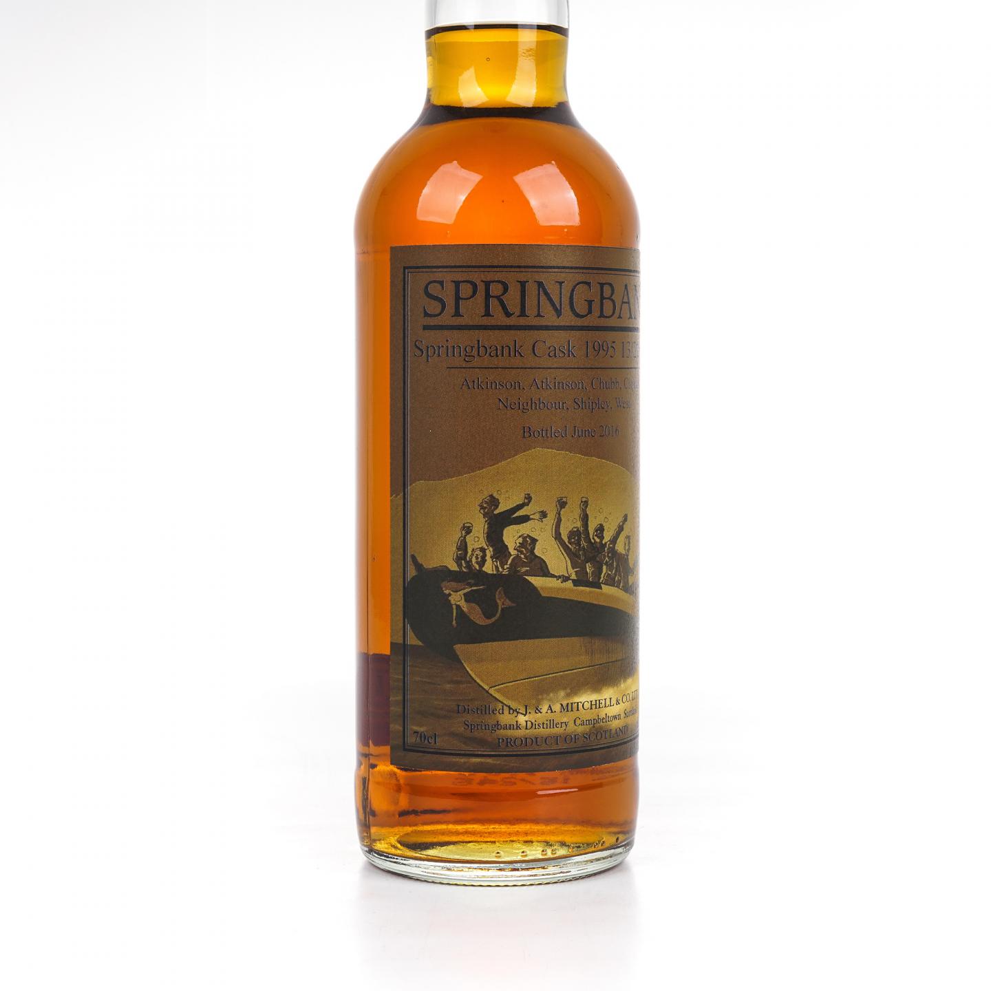 Springbank 云顶 1995-2016 私人桶#13/296-22
