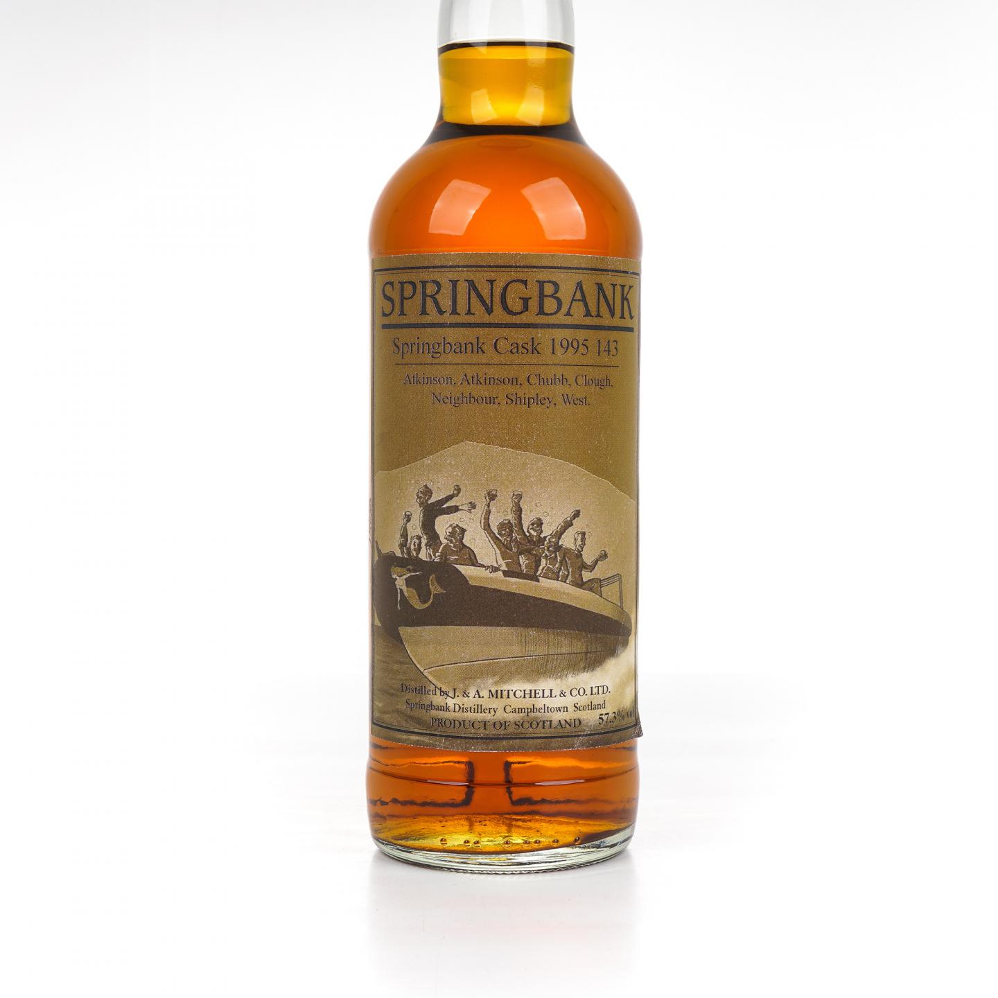 Springbank 云顶 1995 私人桶#143