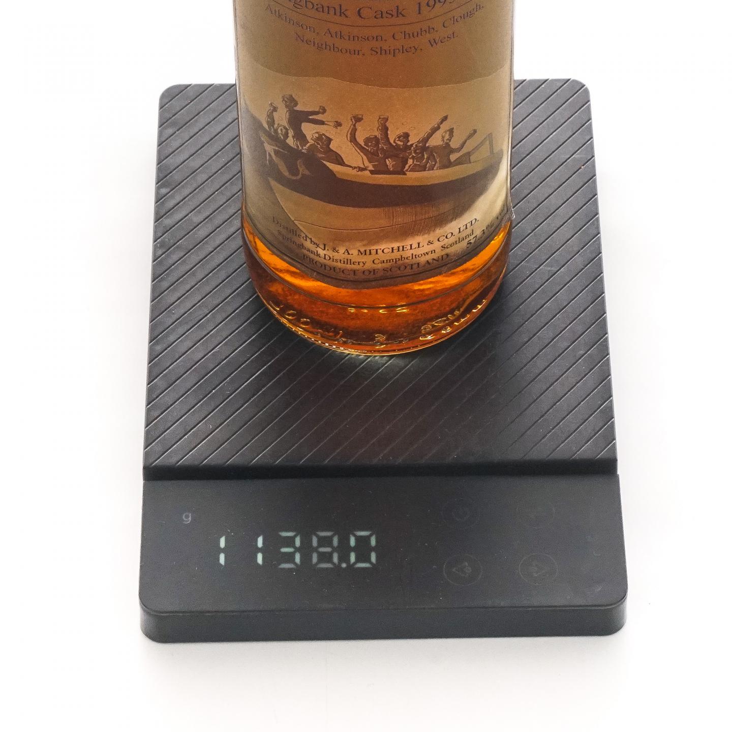 Springbank 云顶 1995 私人桶#143