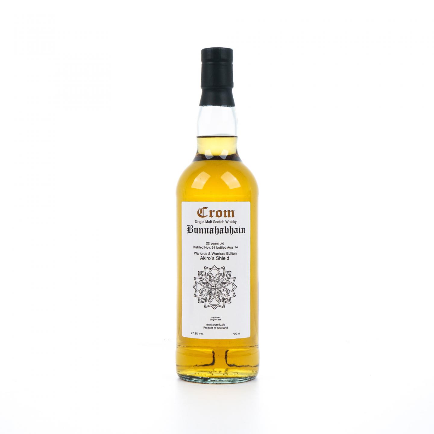 Bunnahabhain 布纳哈本 22年 1991-2014 单桶 阿基罗之盾Crom