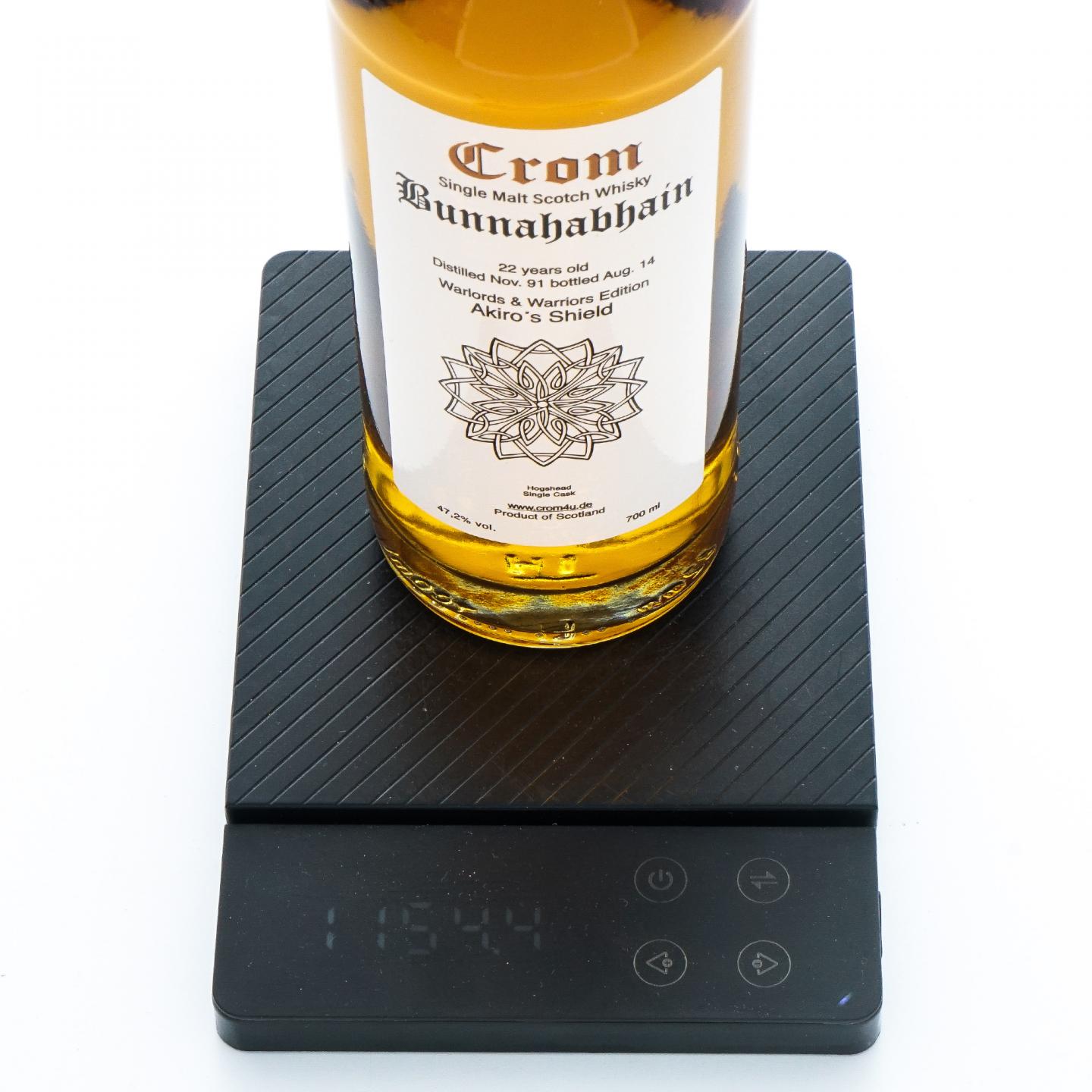 Bunnahabhain 布纳哈本 22年 1991-2014 单桶 阿基罗之盾Crom