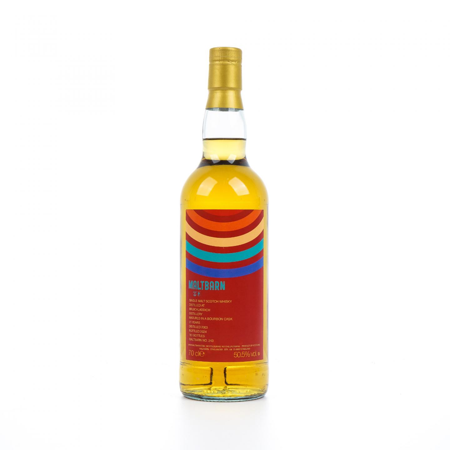 Bruichladdich 布赫拉迪 21年 2003-2024 Maltbarn