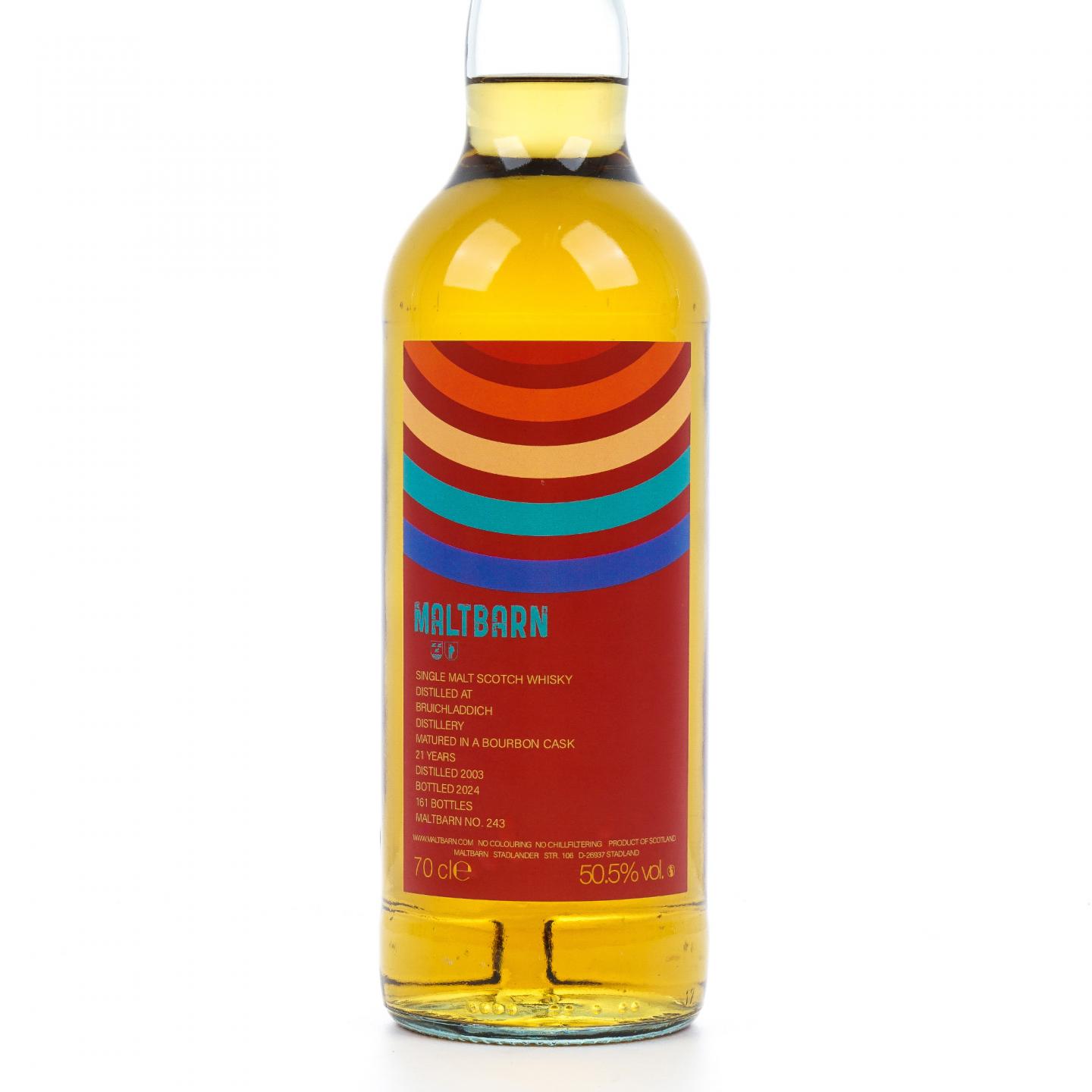 Bruichladdich 布赫拉迪 21年 2003-2024 Maltbarn