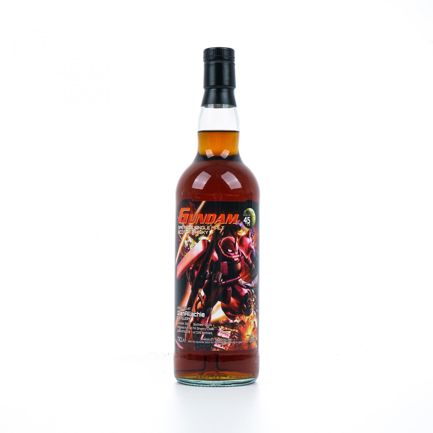 Glenallachie 格兰纳里奇 15年 2009-2024 初填雪莉桶 高达45周年纪念